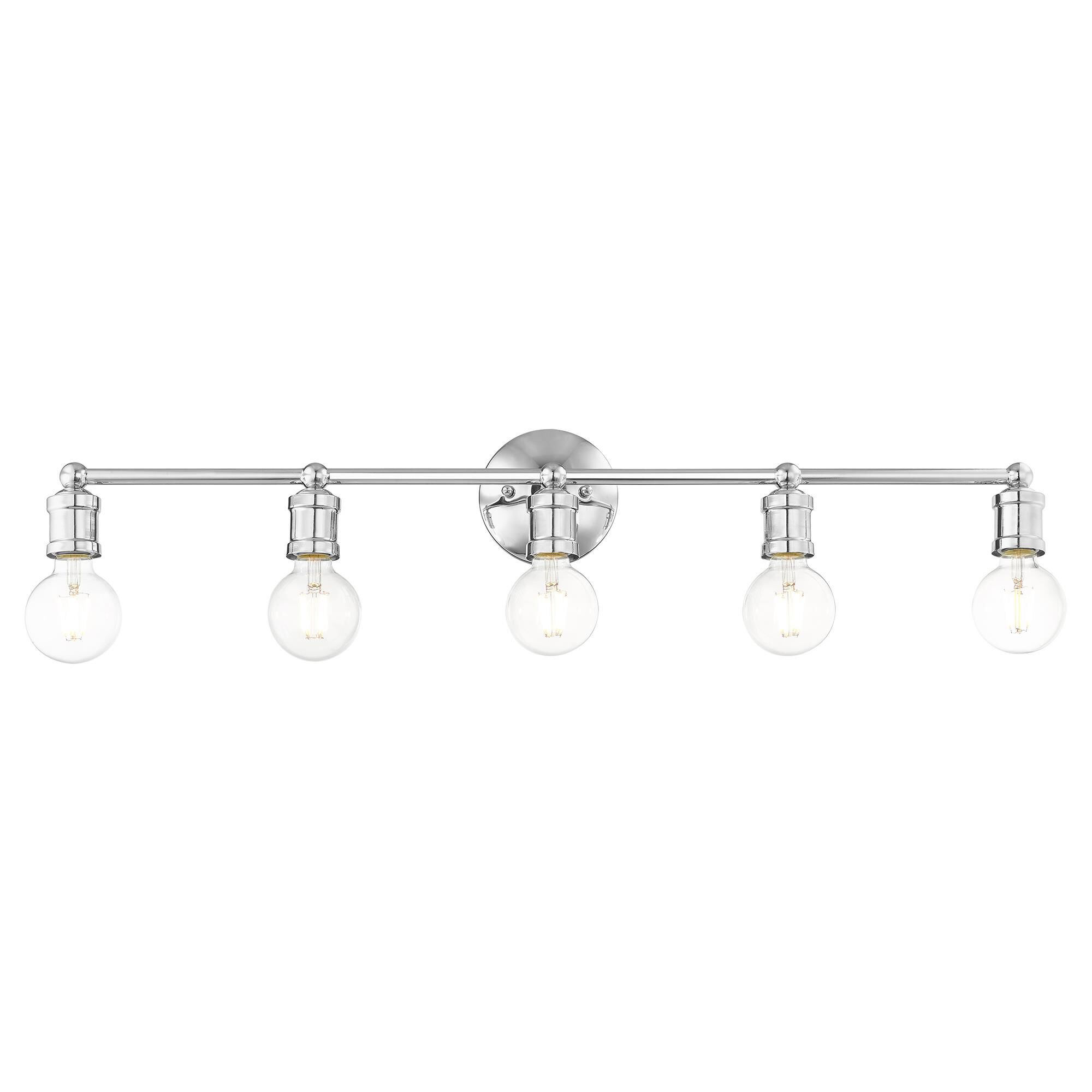Lansdale 33 Inch 5 Light Bath Vanity Light by Livex Lighting