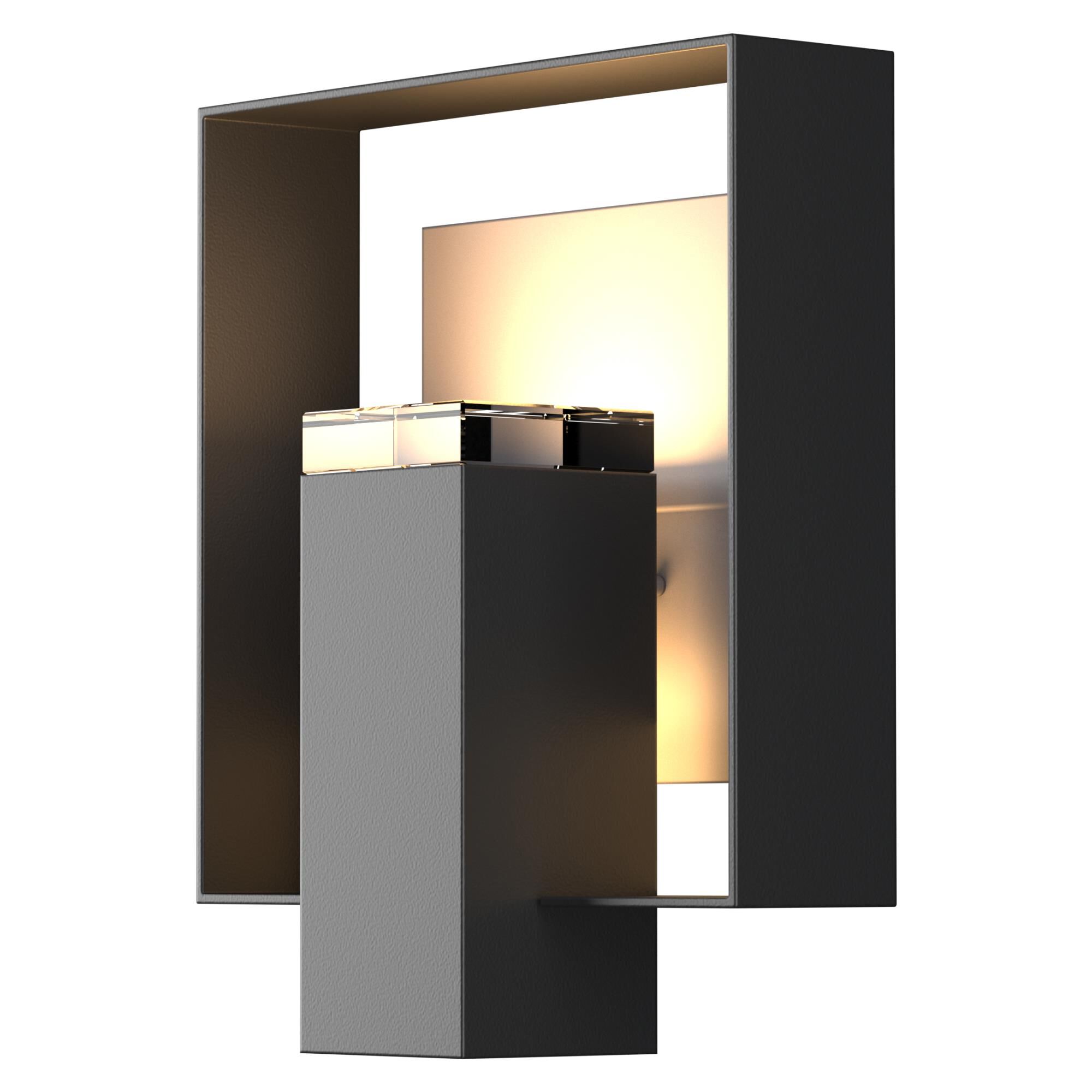 Hubbardton Forge Shadow Box 11 Inch Tall Outdoor Wall Light