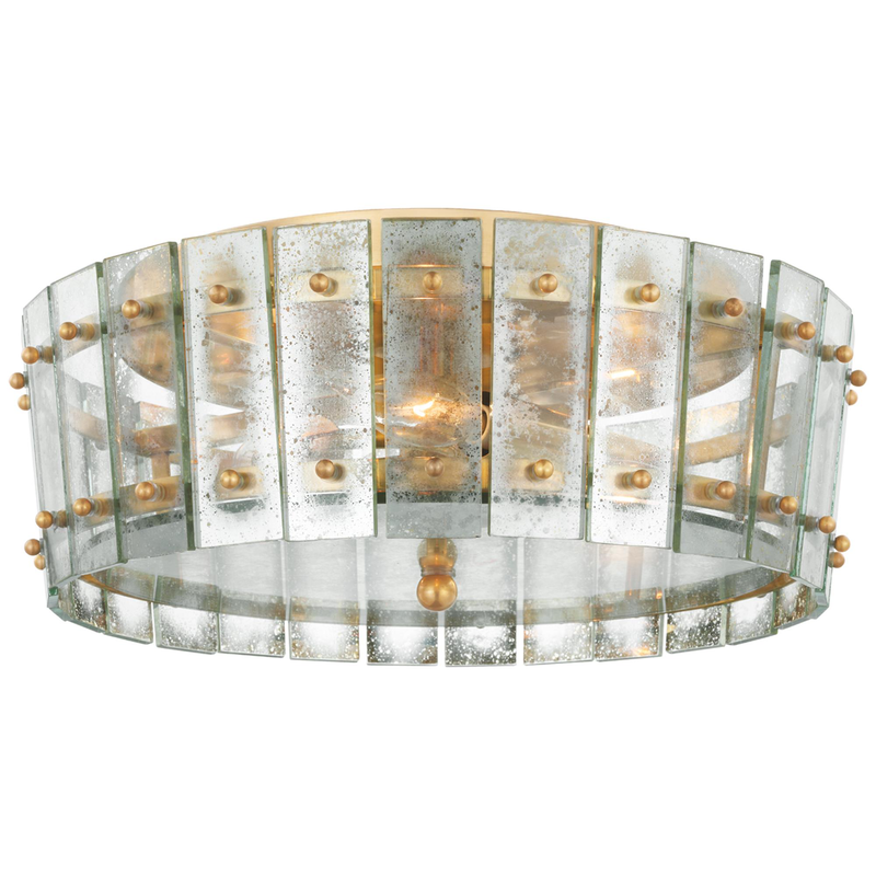 Carrier And Company Cadence 15 Inch 3 Light Flush Mount by Visual Comfort Signature Collection