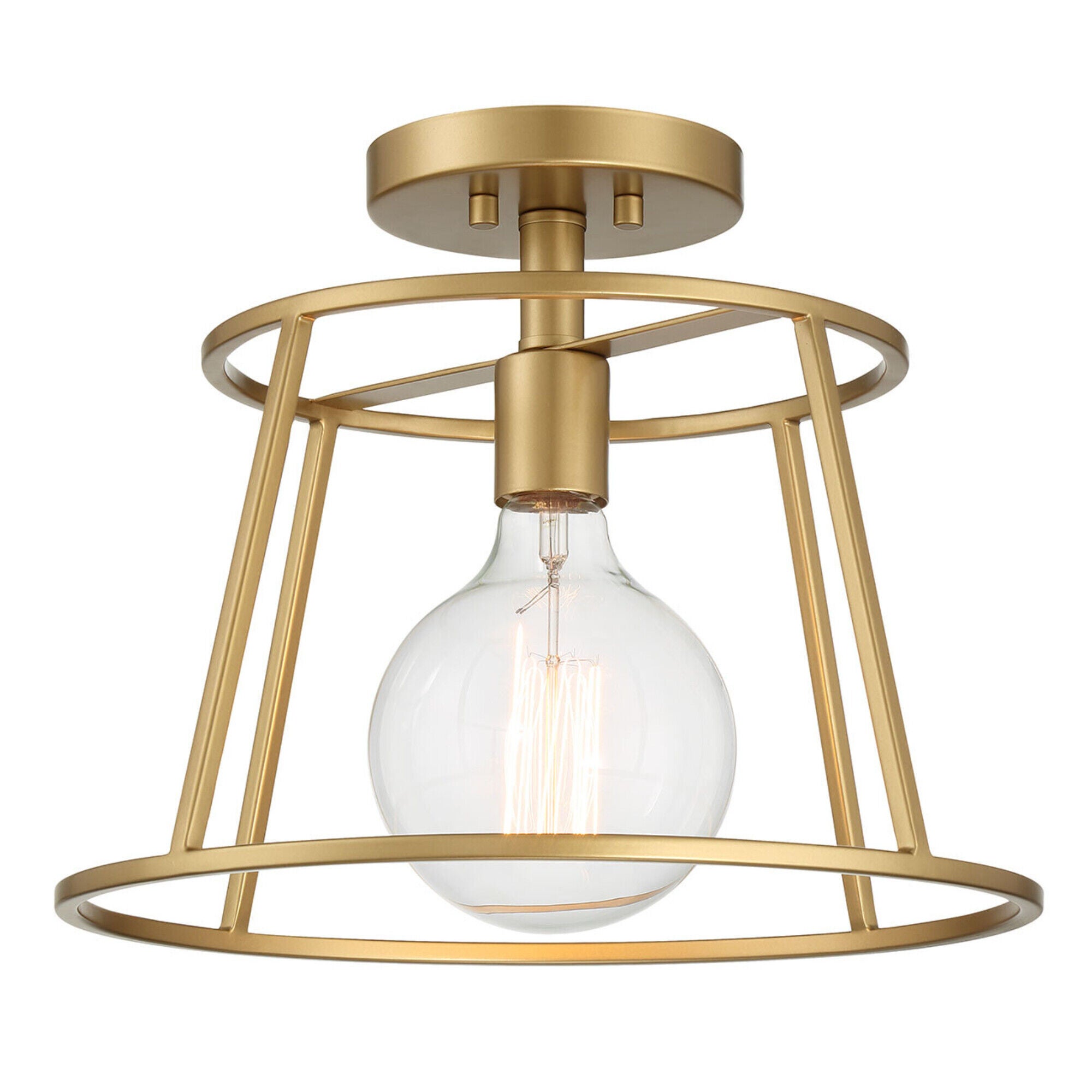 13 Inch Semi Flush Mount,