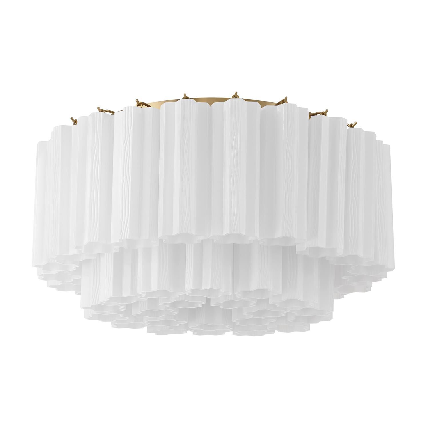 Addis 22 Inch Semi Flush Mount by Crystorama