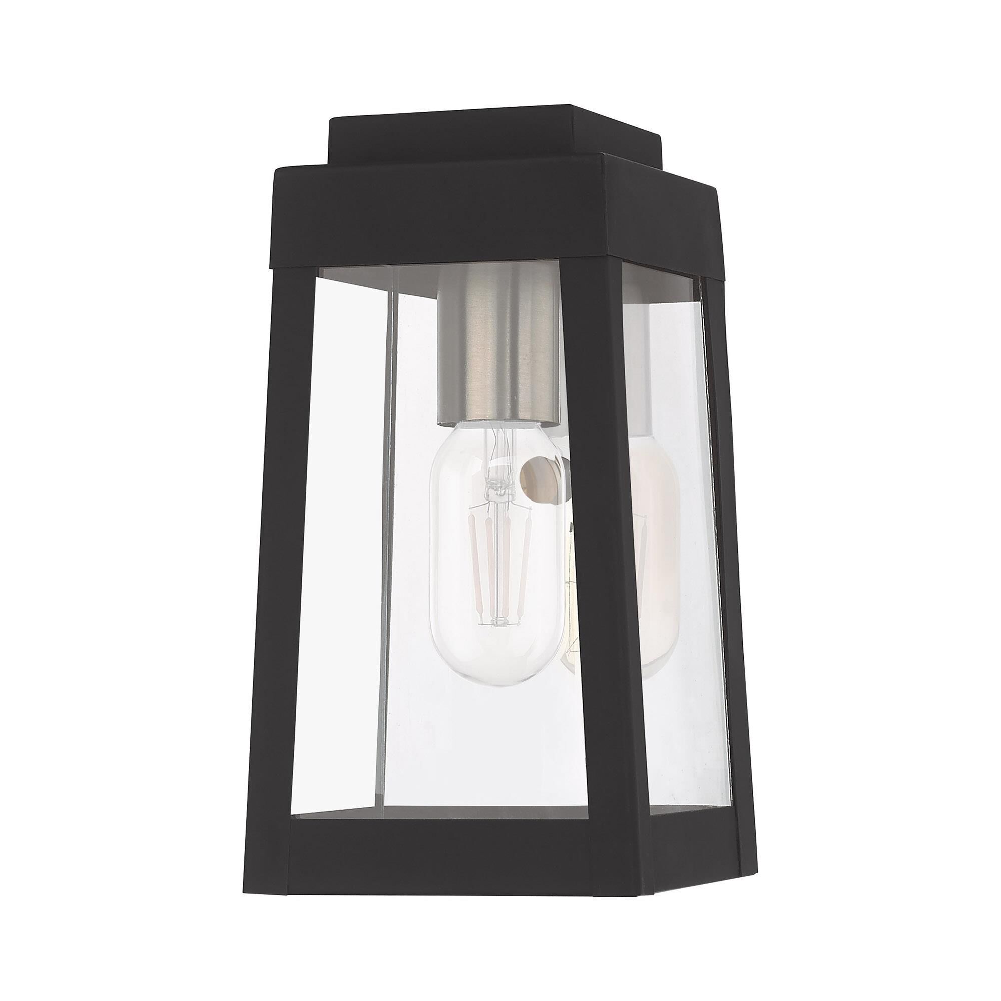 Oslo 9 Inch Tall 1 Light Outdoor Wall Light by Livex Lighting