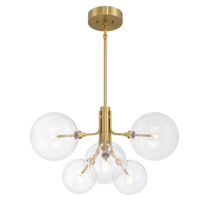 27 Inch Chandelier by Meridian Lighting