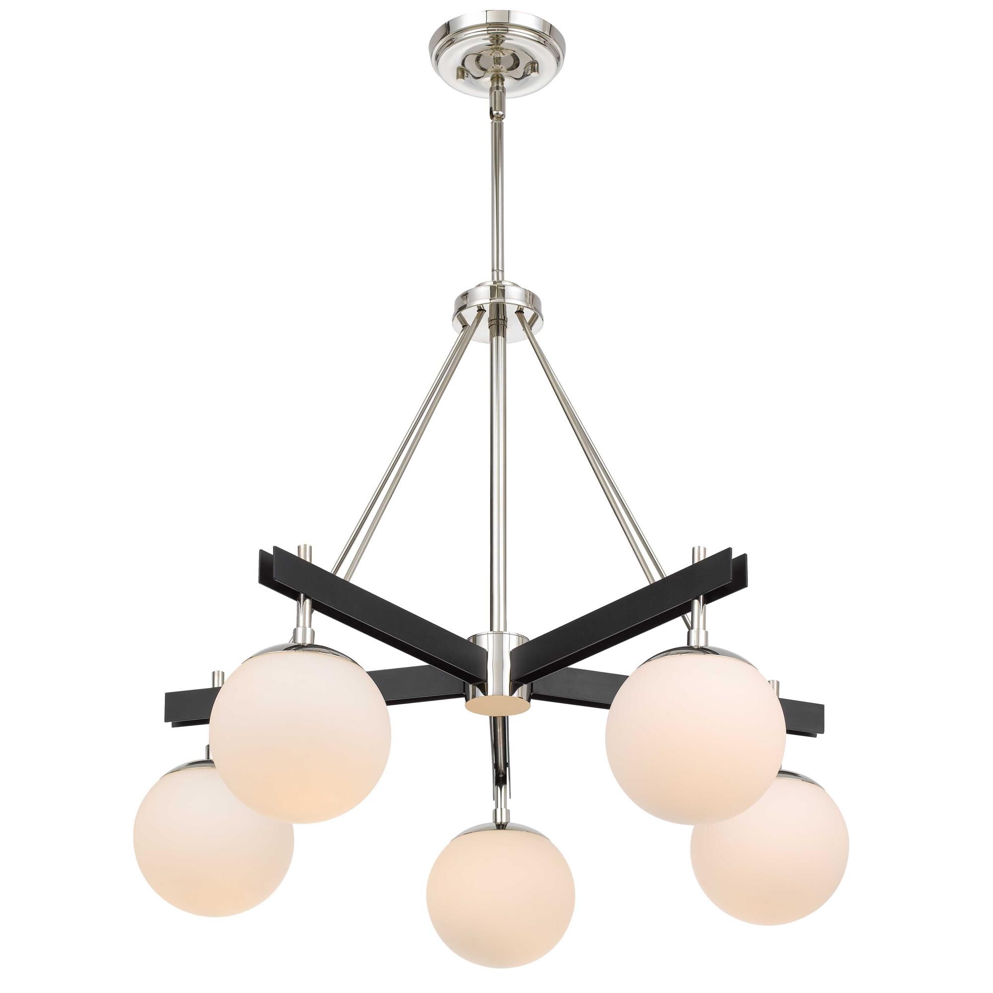 Allie 28 Inch 5 Light Chandelier by Varaluz