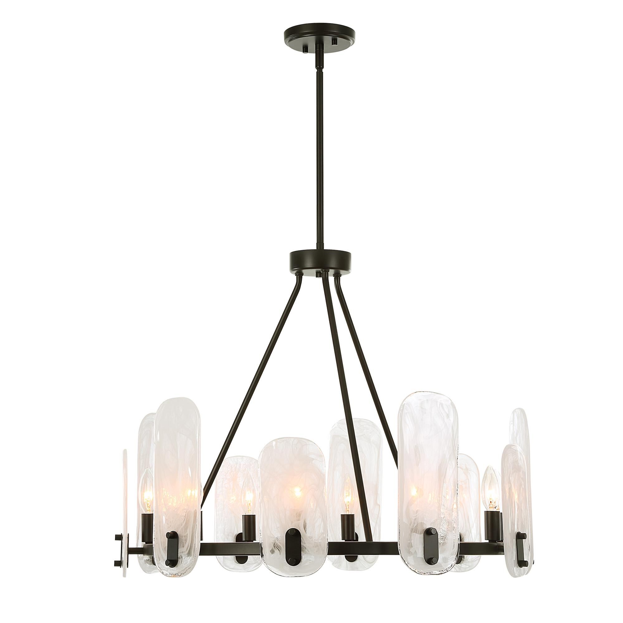 Revelation Design Ellipse 28 Inch Chandelier By Uttermost