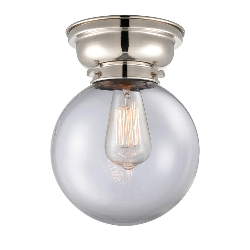 Bruno Marashlian Large Beacon 8 Inch 1 Light Flush Mount by Innovations Lighting