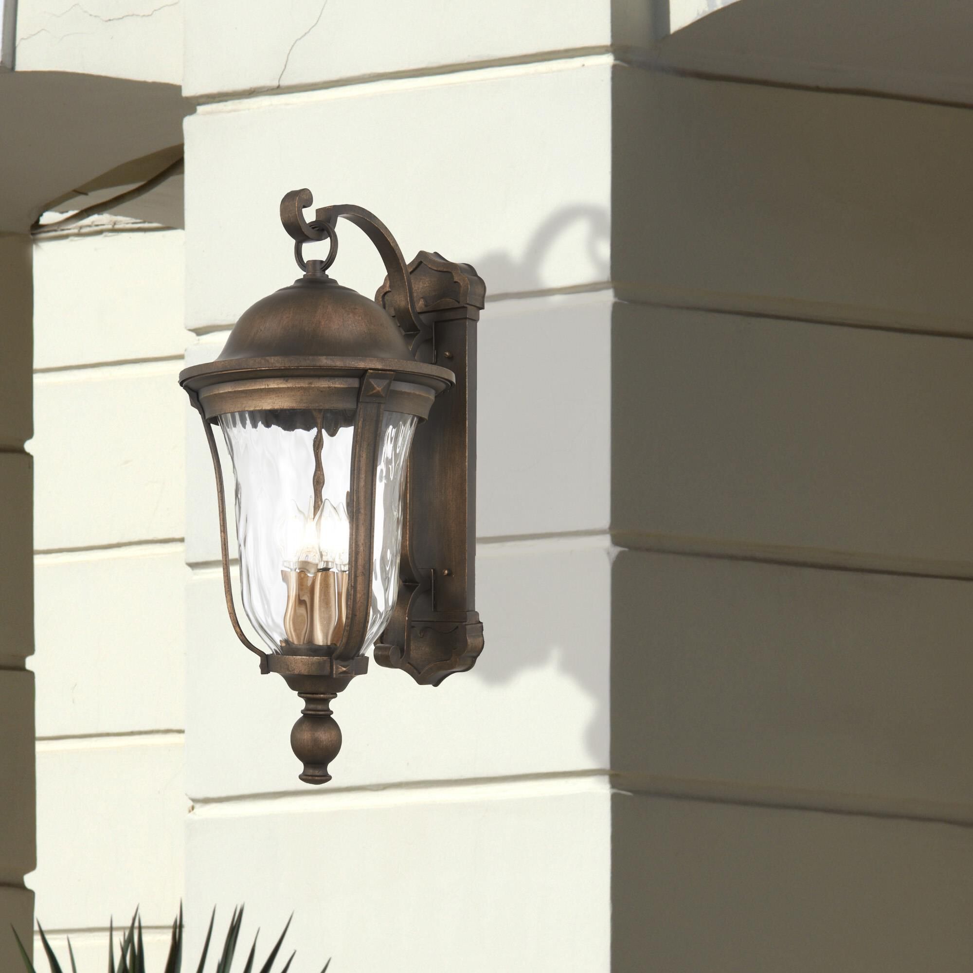 Havenwood 26 Inch Tall 4 Light Outdoor Wall Light by Minka Lavery