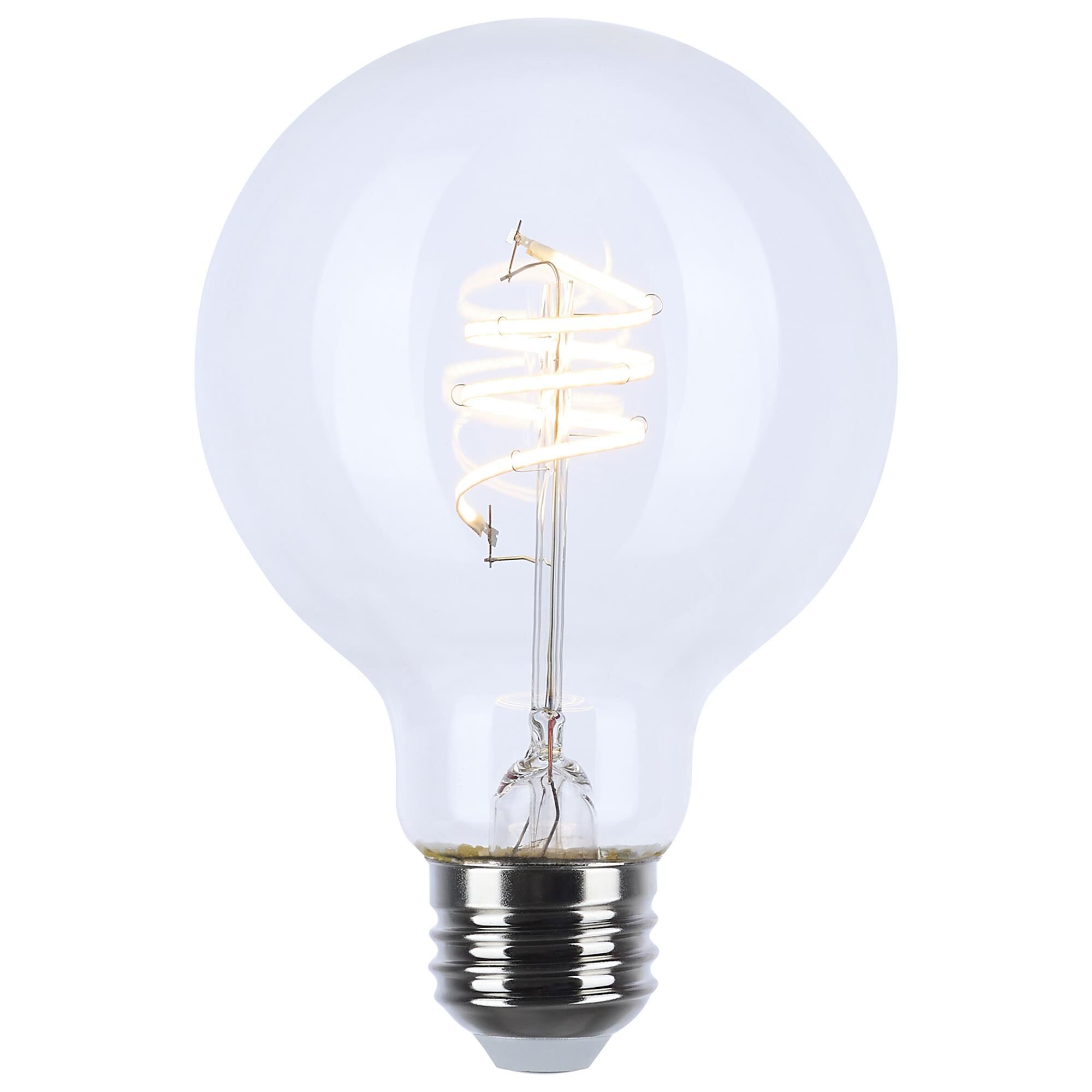 Dimmable 6 Watt 3000K G25 LED Light Bulb,