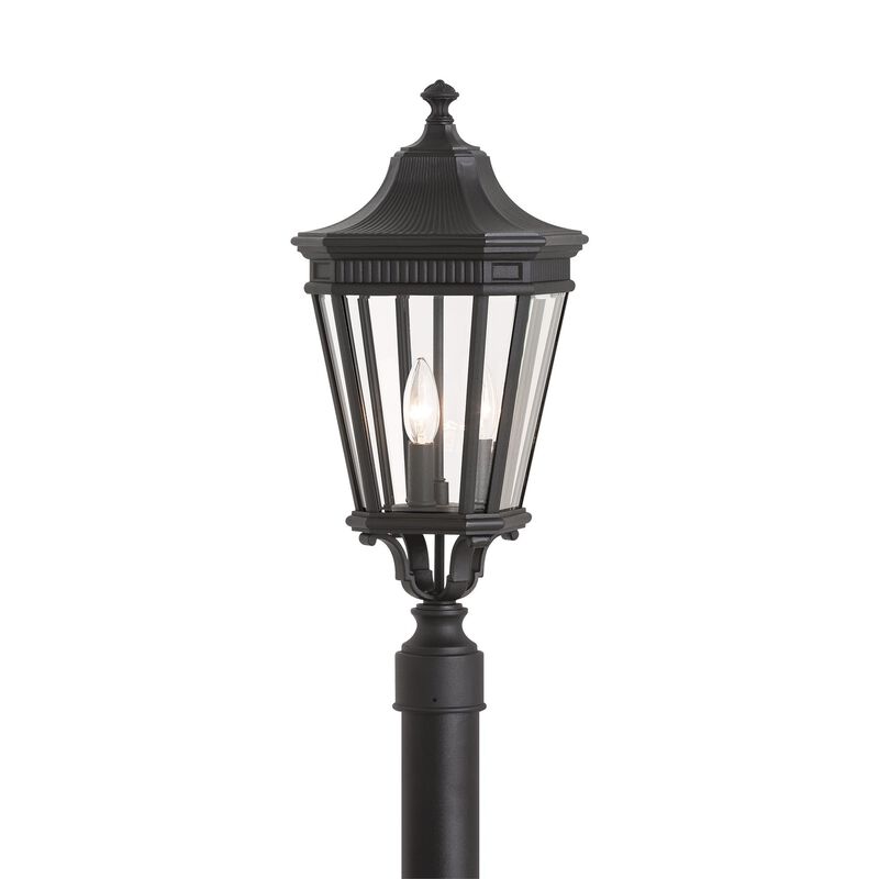 Cotswold Lane 22 Inch Tall 3 Light Outdoor Post Lamp by Generation Lighting