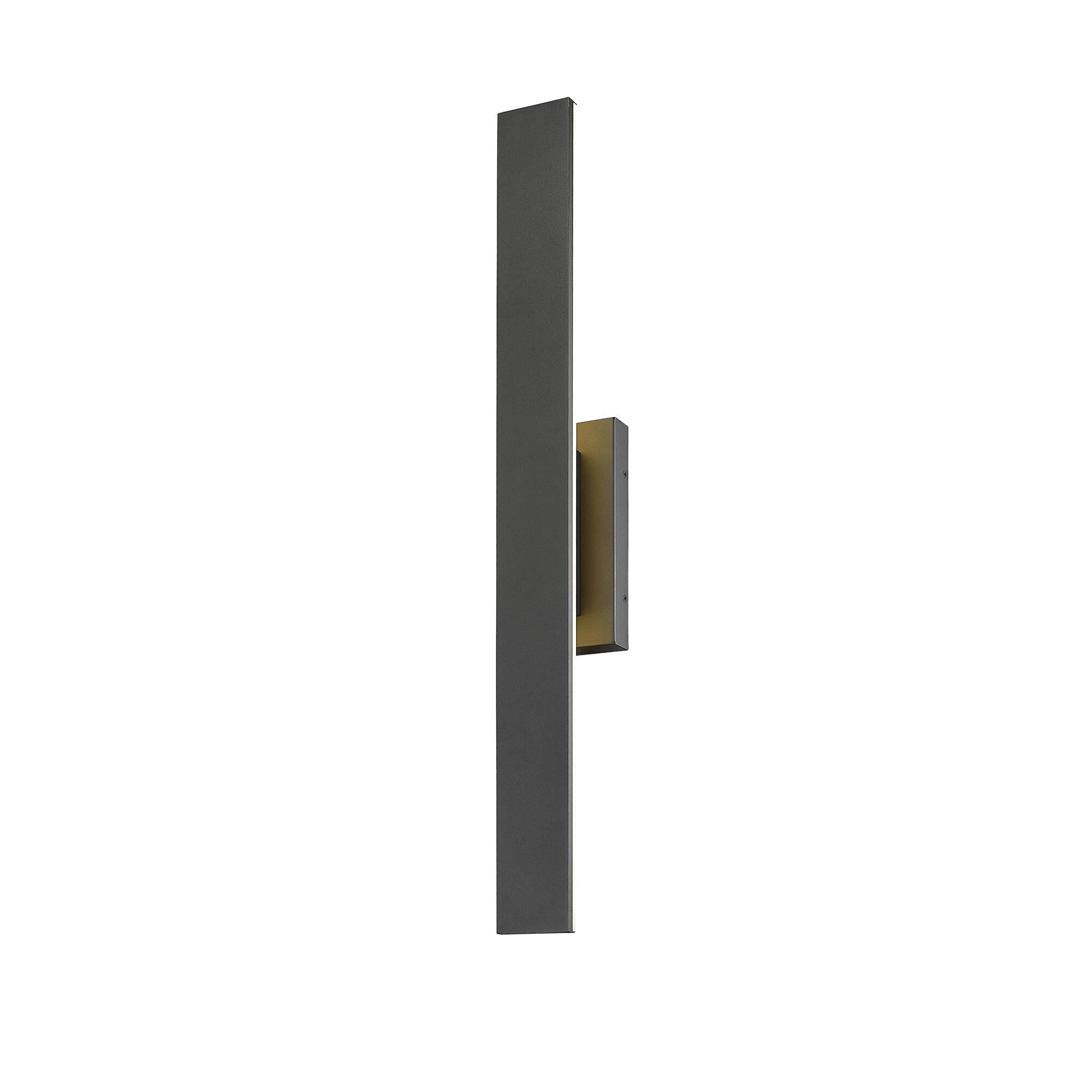 Shown in Sand Black finish and White glass and White shade