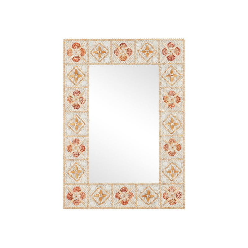 Junonia Medium Decorative Mirror by Currey & Company