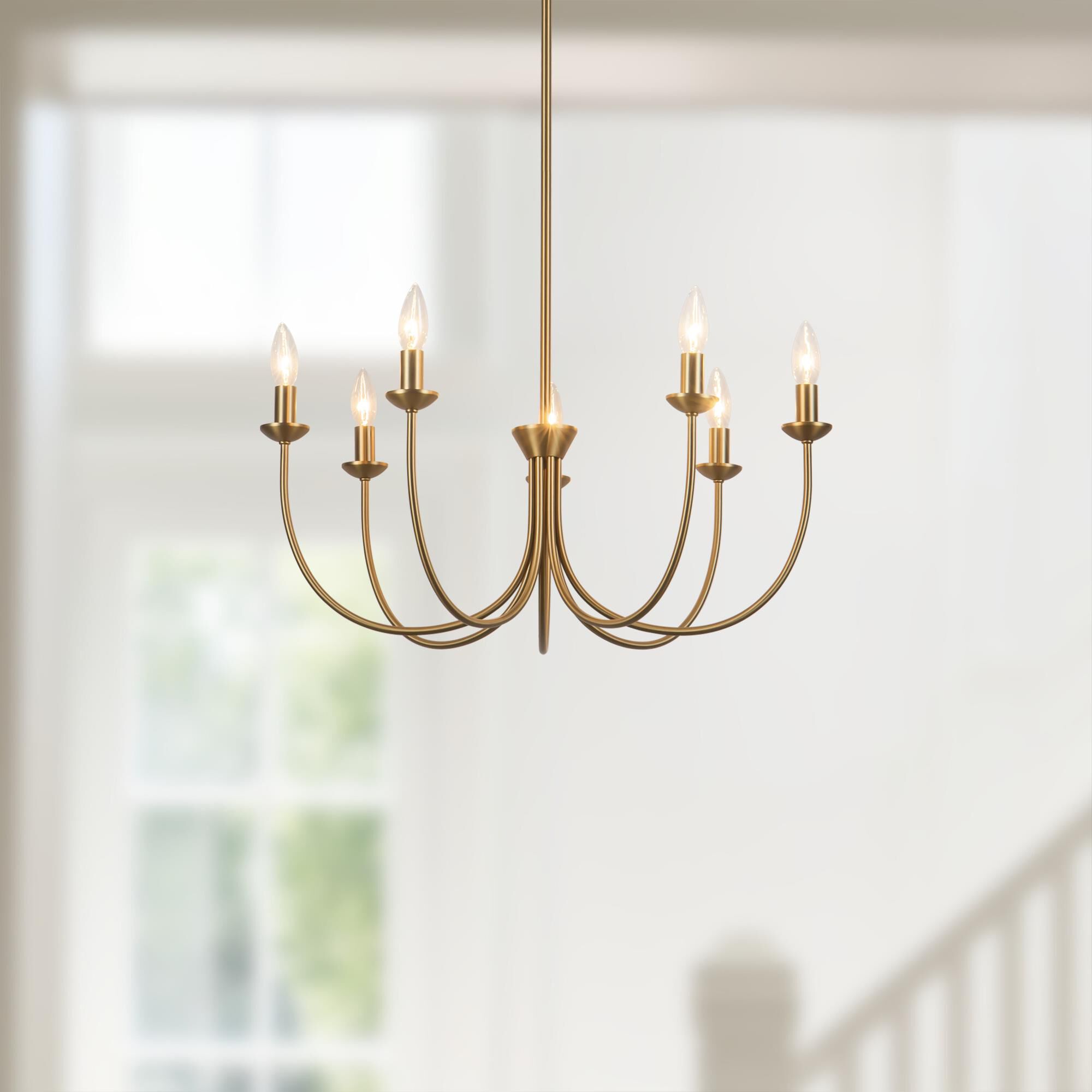 Shown in Brushed Gold finish