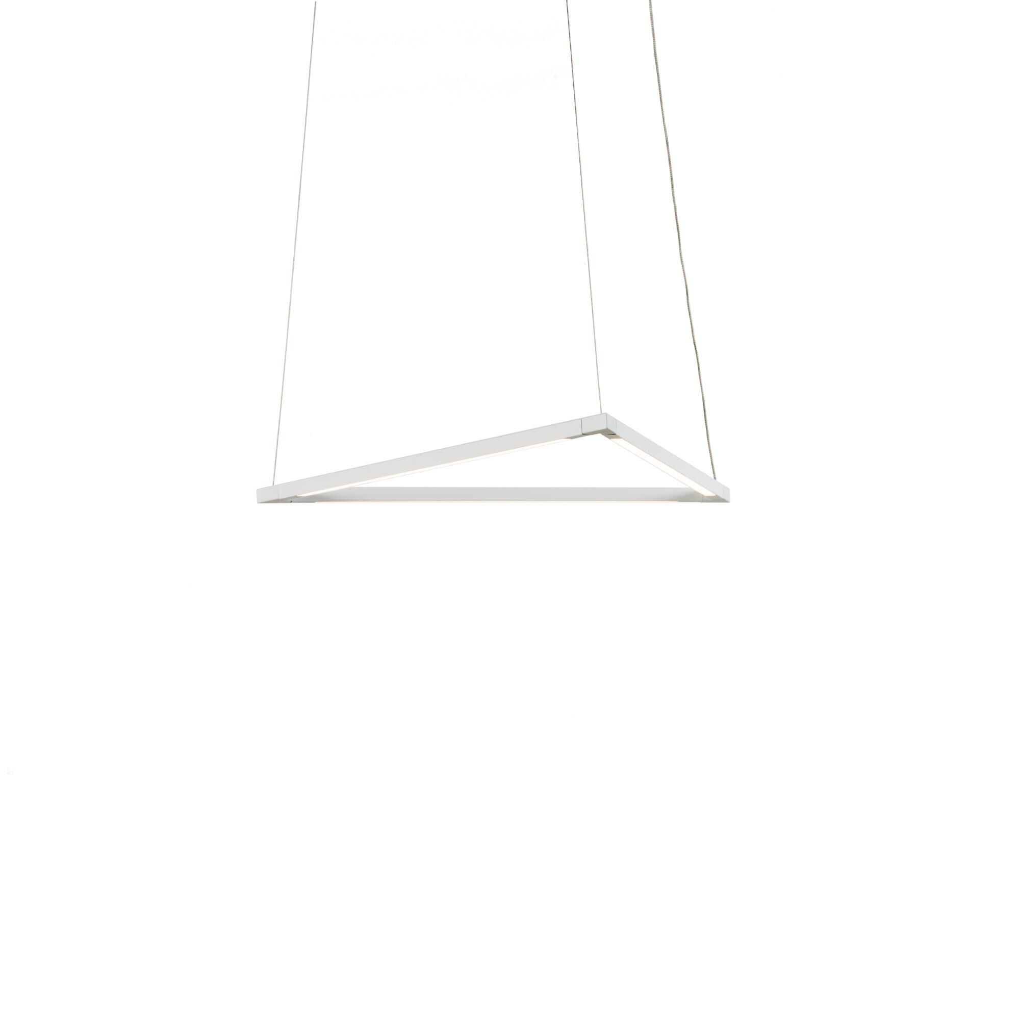 Kenneth Ng, Edmund Ng Z-Bar Pendant 18 Inch LED Large Pendant by Koncept
