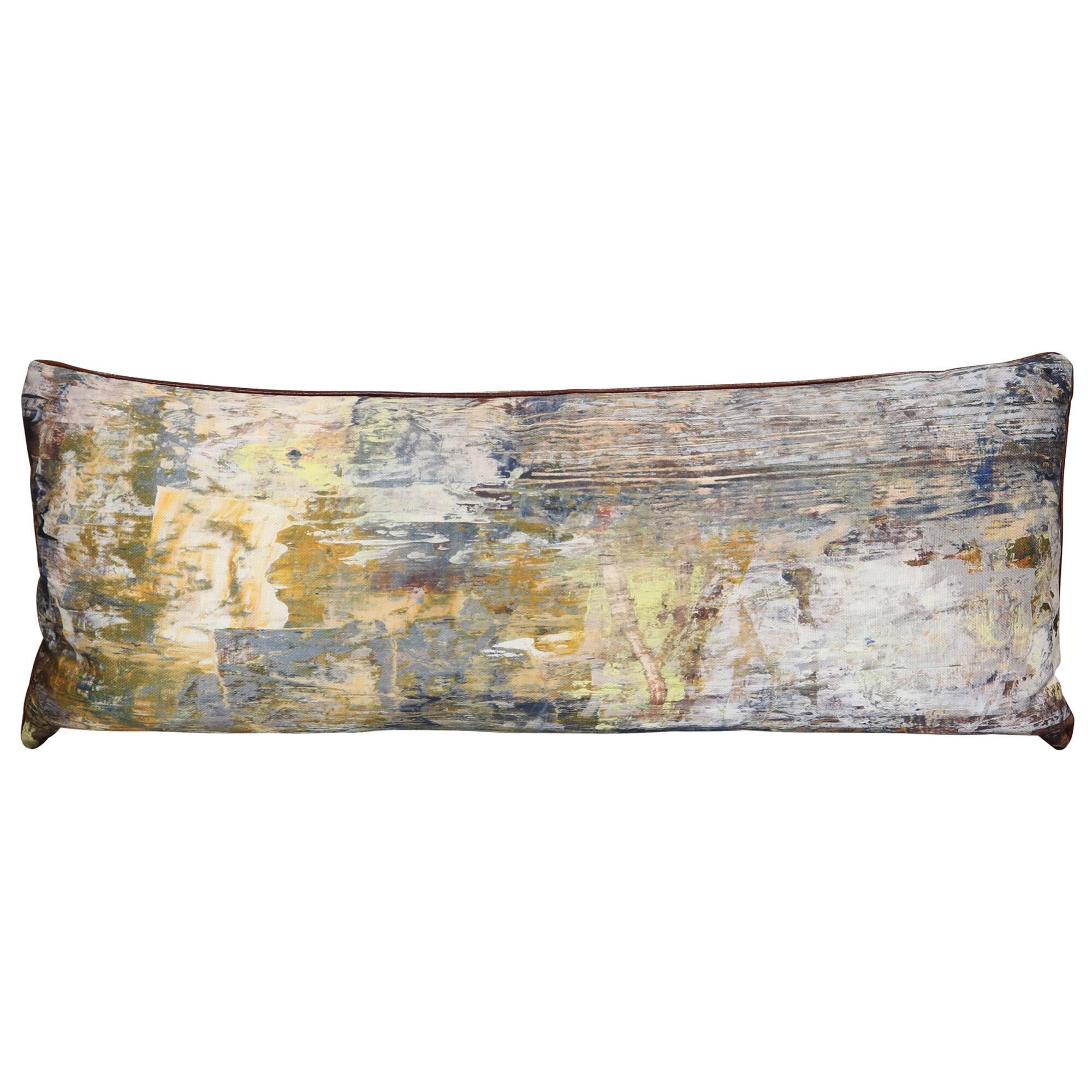 Norman Wyatt Wyatt Abstract 36 Inch Decorative Pillow by Stylecraft