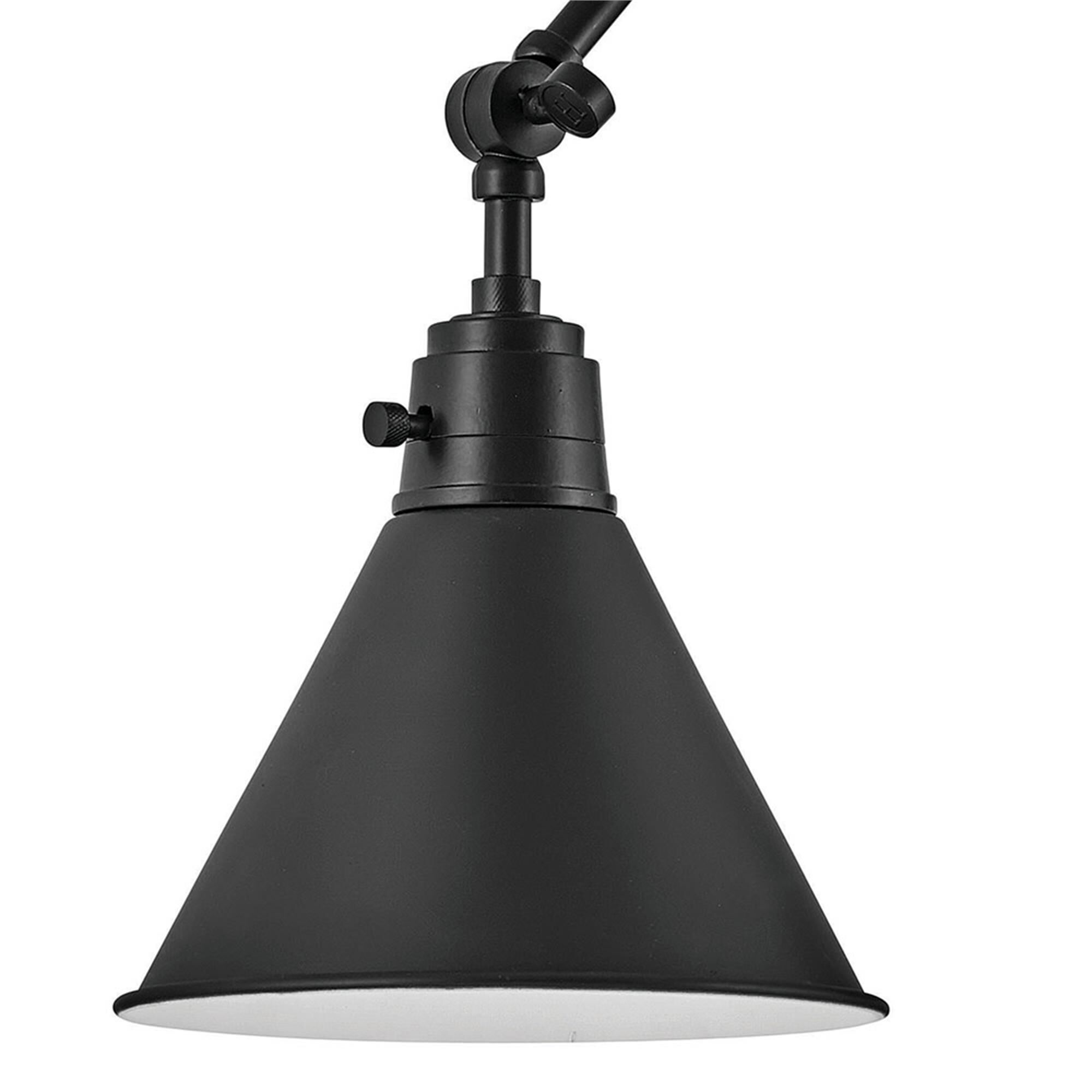 Shown in Black finish
