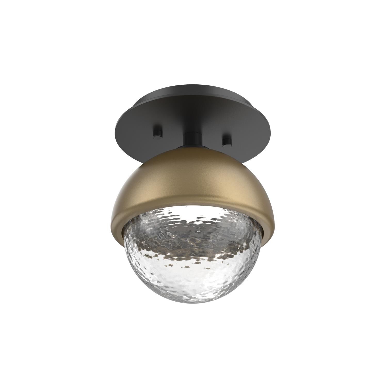 Levi Wilson Cabochon 6 Inch Flush Mount by Hammerton Studio