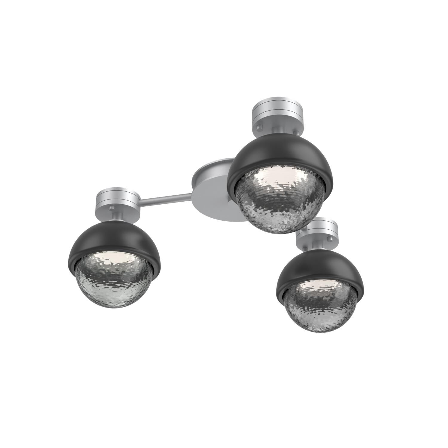 Levi Wilson Cabochon 23 Inch Flush Mount by Hammerton Studio