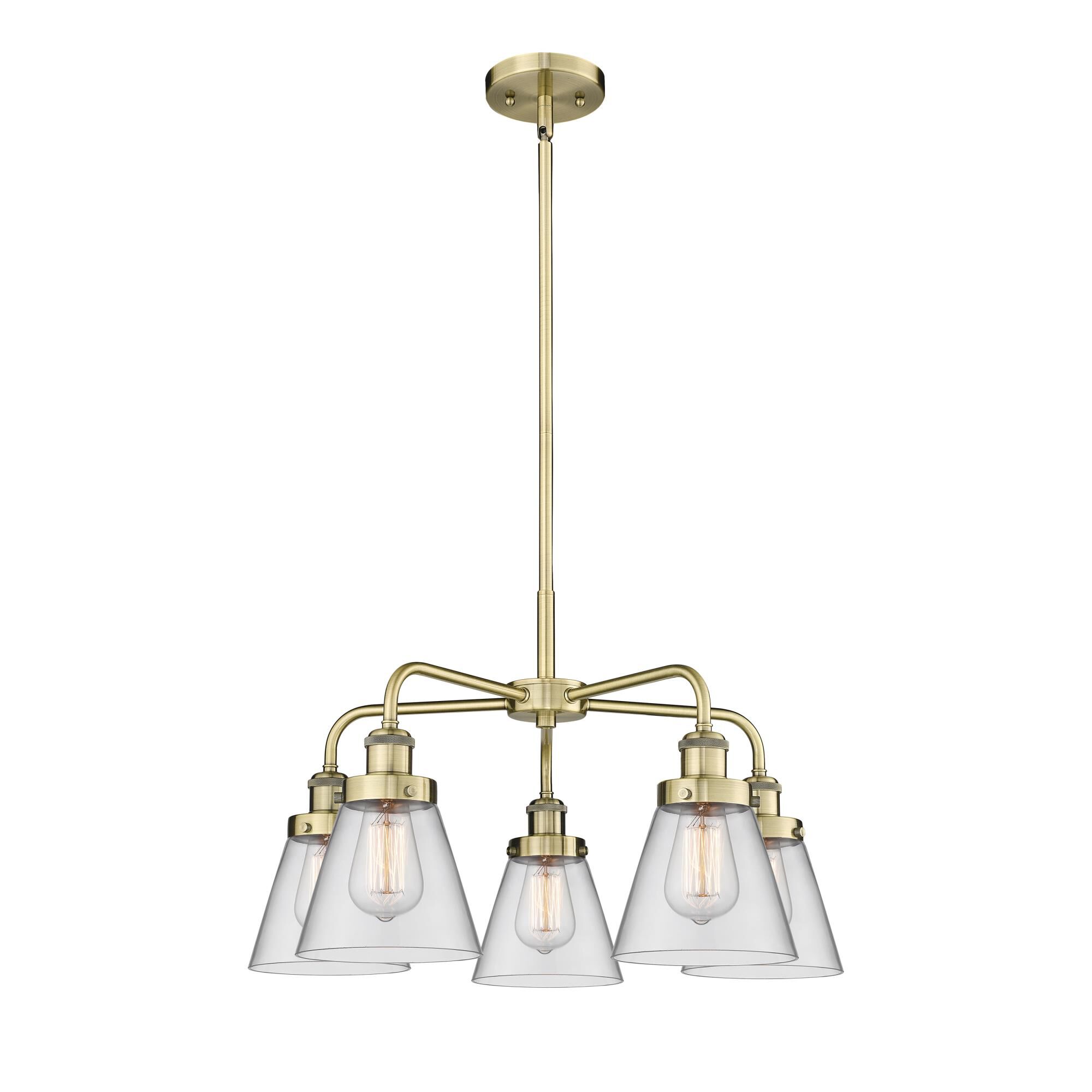 Bruno Marashlian Cone 24 Inch Chandelier by Innovations Lighting
