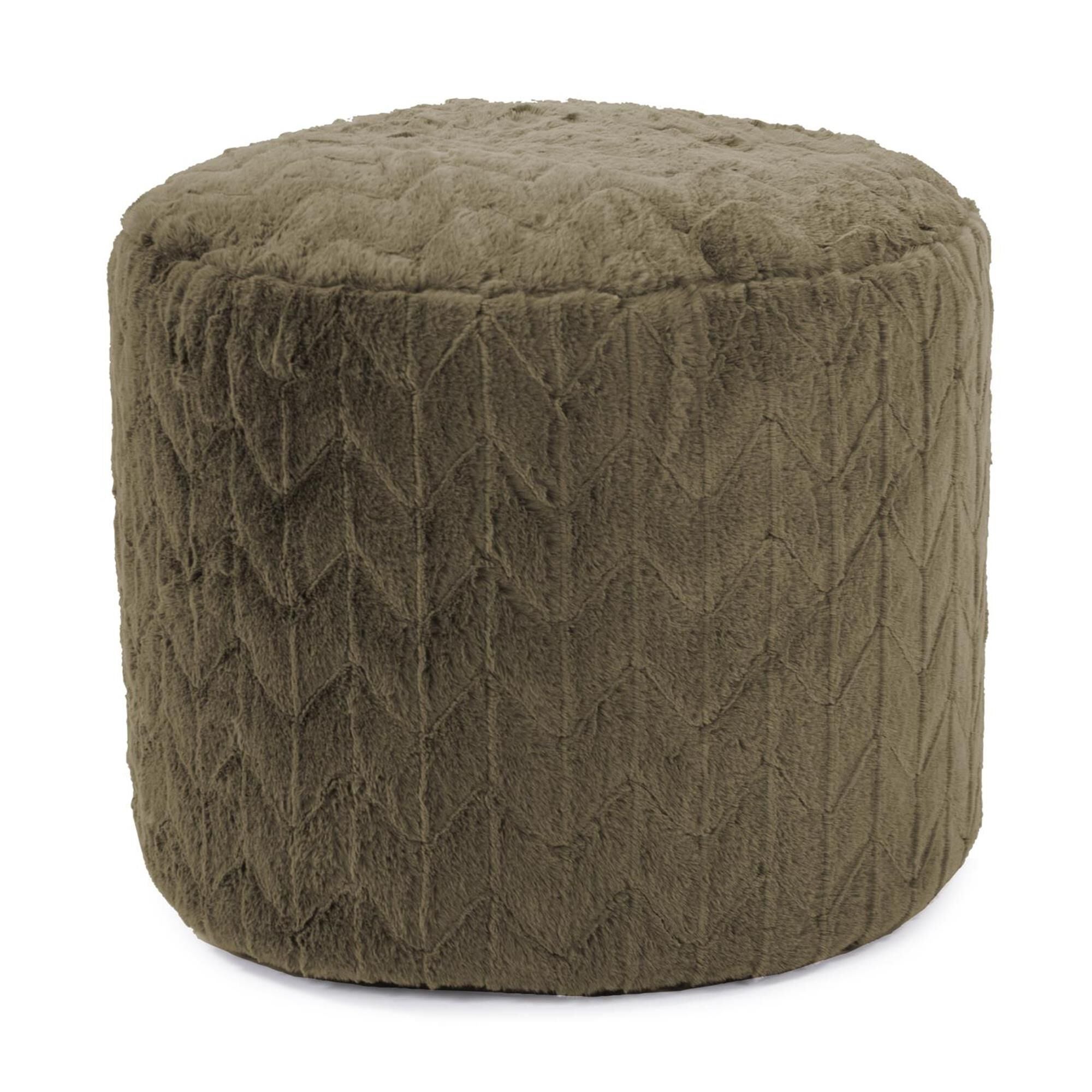 Tall Pouf Ottoman by Howard Elliott Collection