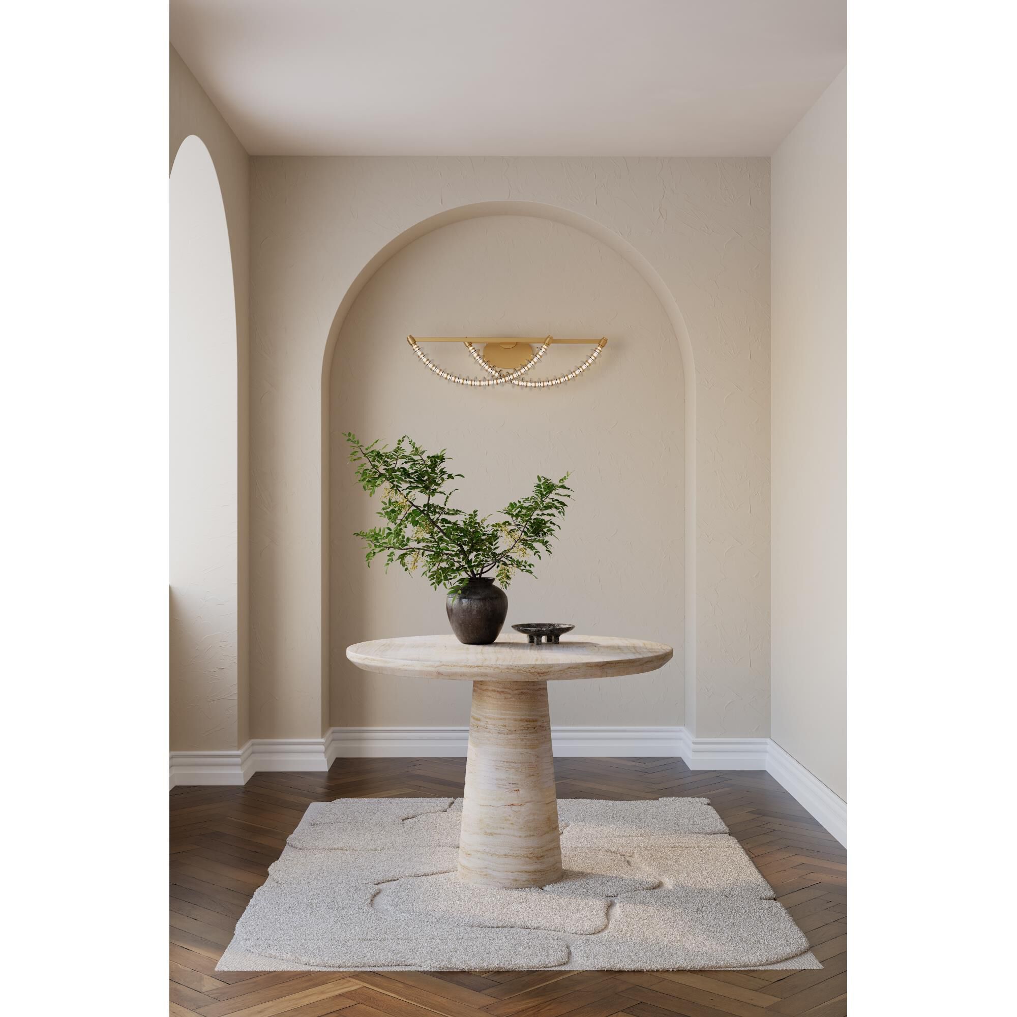 Shown in Legacy Brass finish and Clear glass