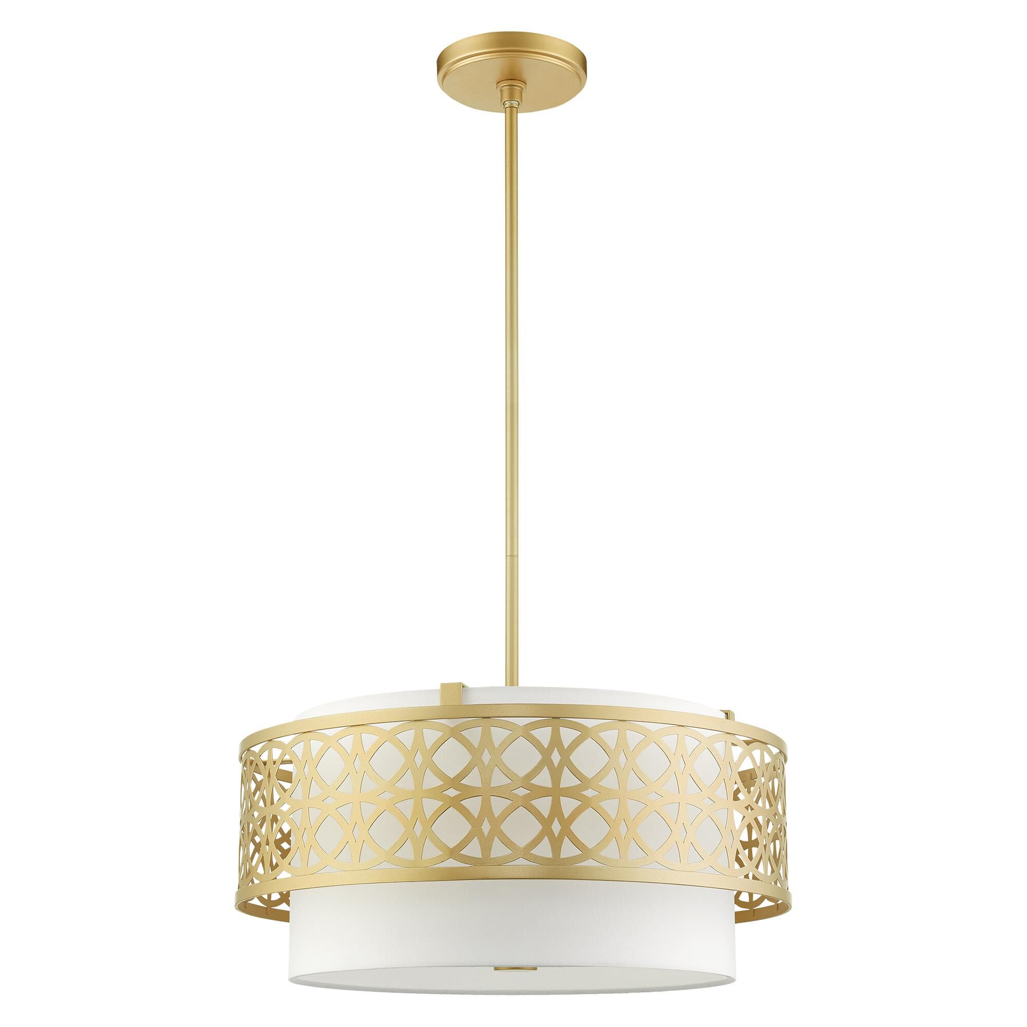 Calinda Large Pendant by Livex Lighting