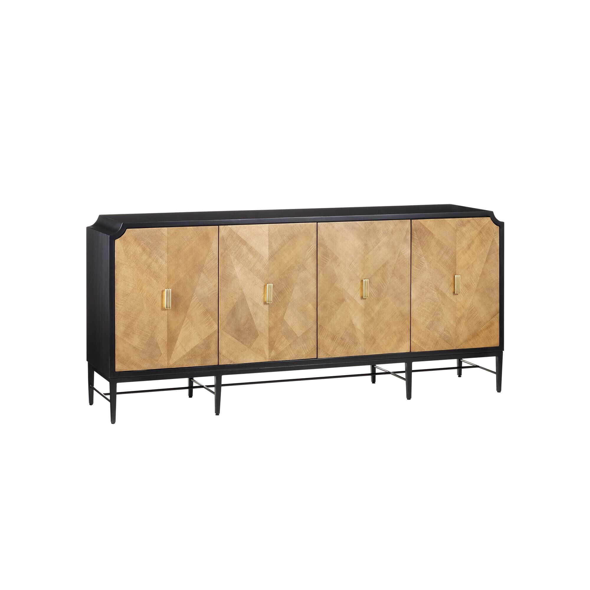 Shown in Taupe, Caviar Black, Polished Brass and Black finish