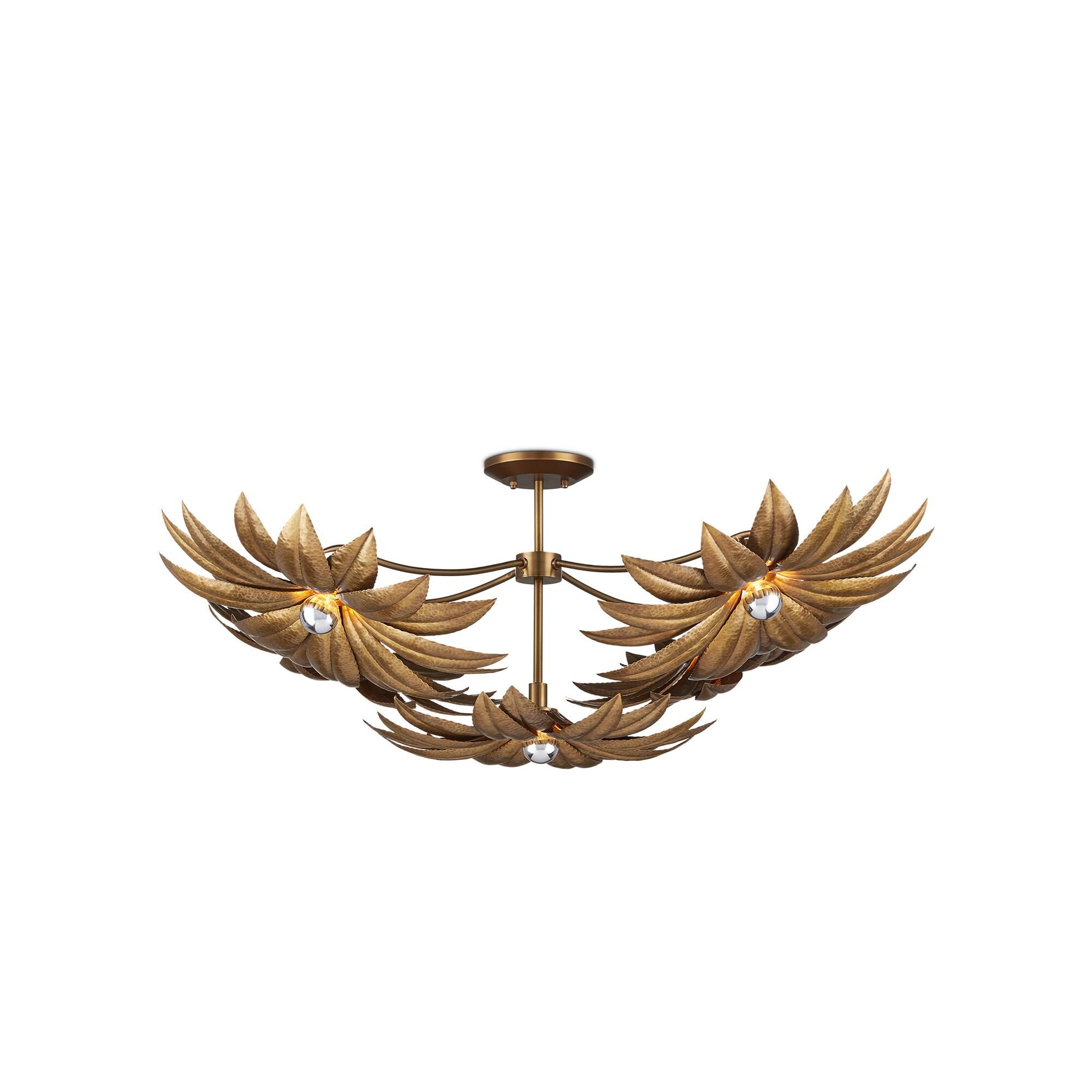 Shown in Antique Brass finish