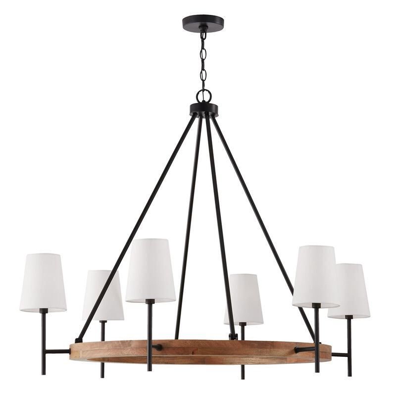 Jonah 42 Inch 6 Light Chandelier by Capital Lighting Fixture Company