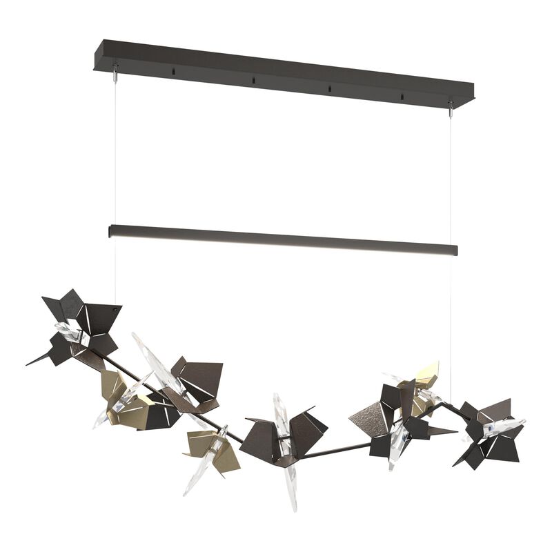Belladonna Medium Linear Chandelier by Hubbardton Forge