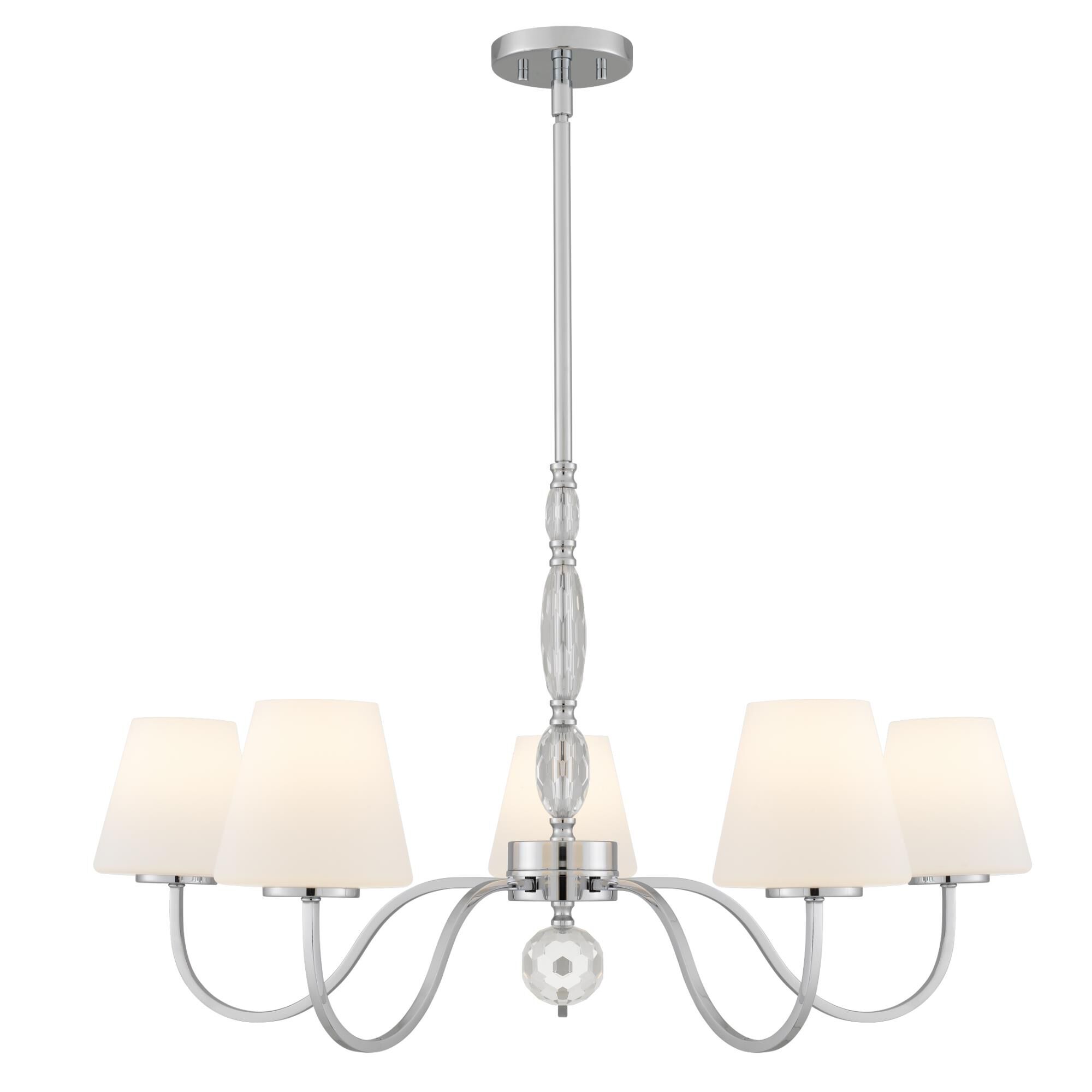 Stone 35 Inch Chandelier by Quoizel
