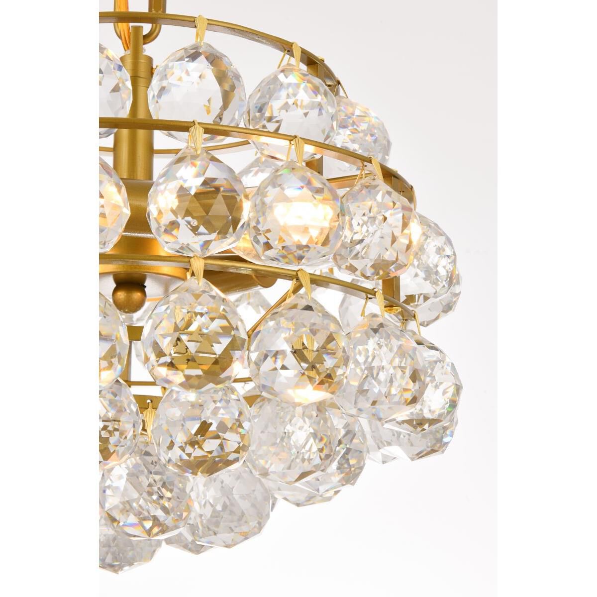 Savannah 12 Inch Mini Pendant by Elegant Lighting