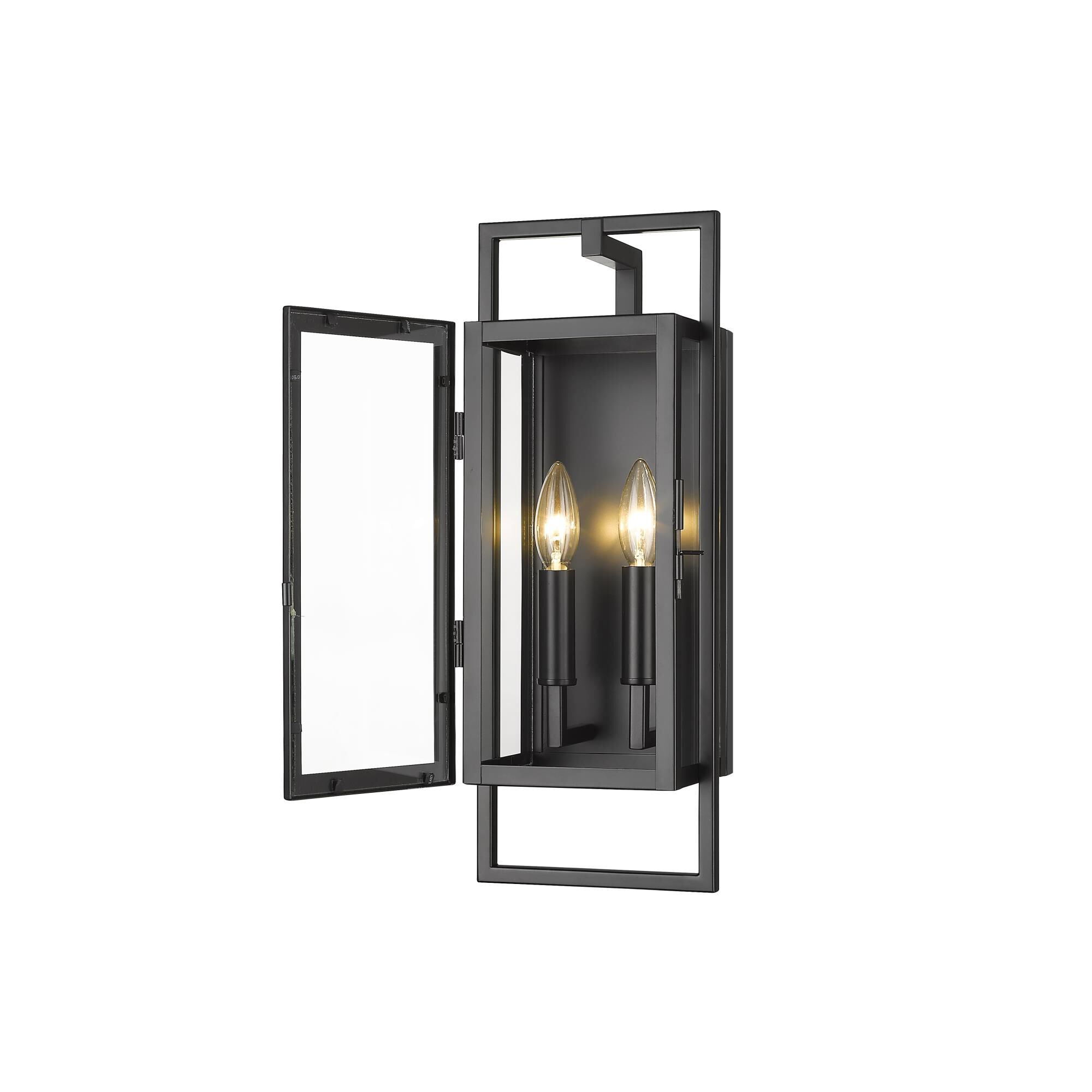 Lucian 18 Inch Tall 2 Light Outdoor Wall Light by Z-Lite