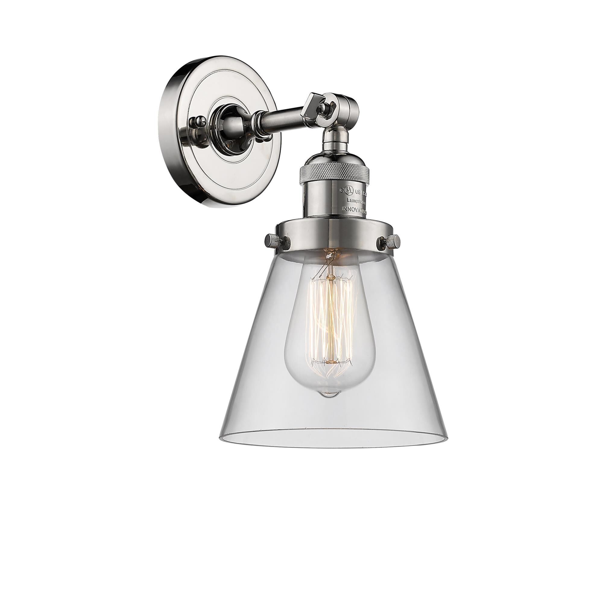 Bruno Marashlian Small Cone 10 Inch Wall Sconce by Innovations Lighting