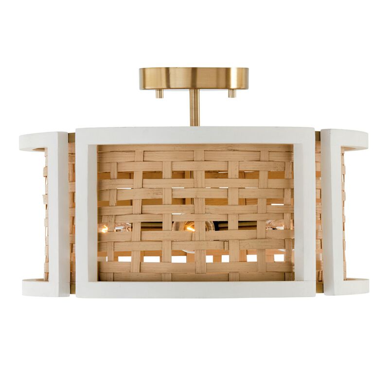 Lola 16 Inch 4 Light Semi Flush Mount by Capital Lighting Fixture Company