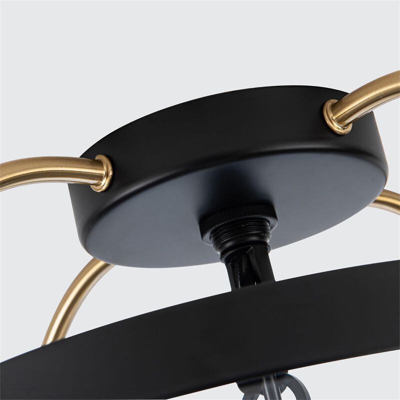 Kevin Kraemer Bonita 13 Inch Semi Flush Mount by Artcraft