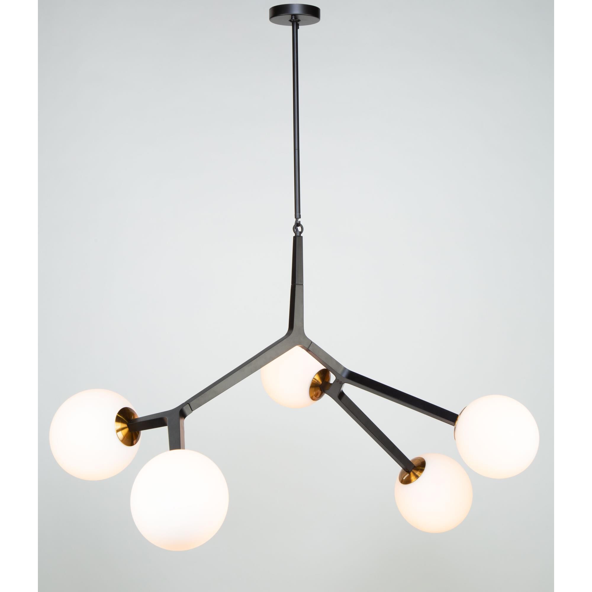Ravello 47 Inch 5 Light Semi Flush Mount by Artcraft