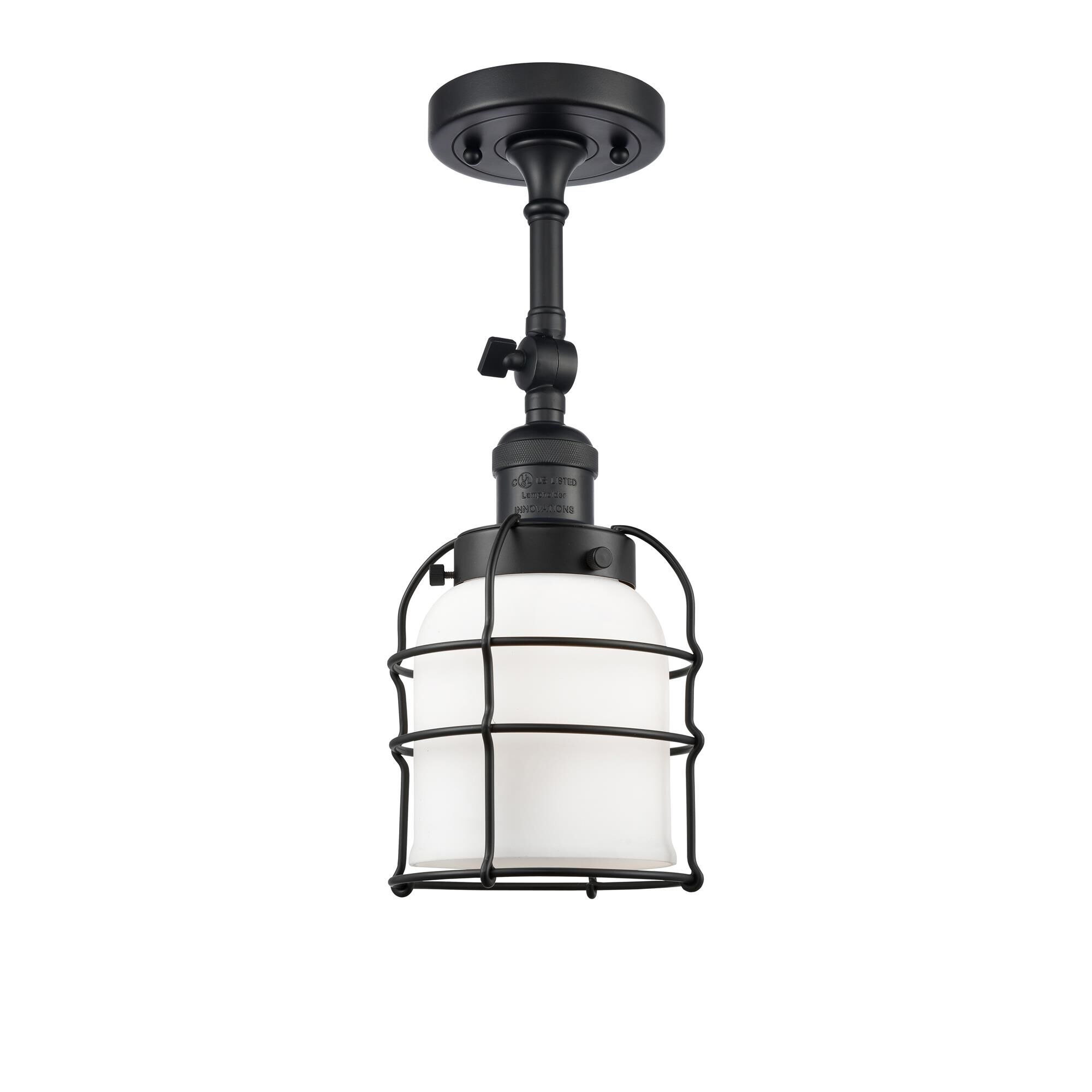 Shown in Matte Black finish and Frosted glass