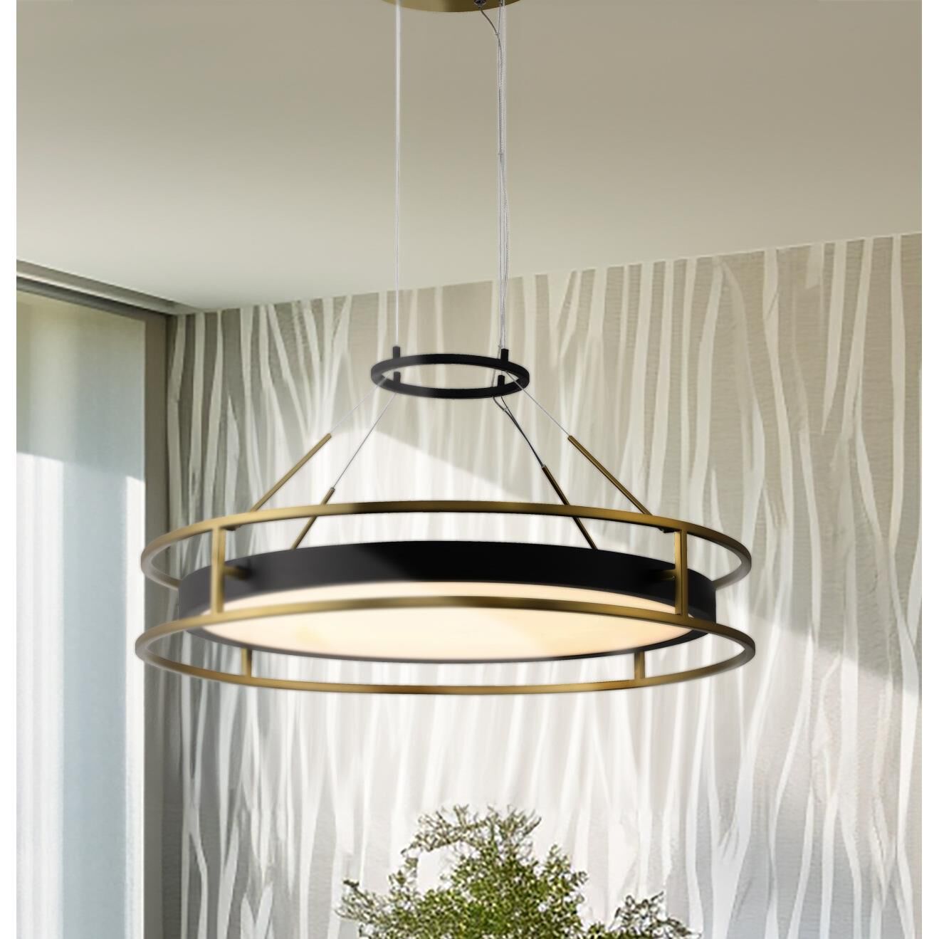 Minka Lavery Levitation 25 Inch LED Large Pendant