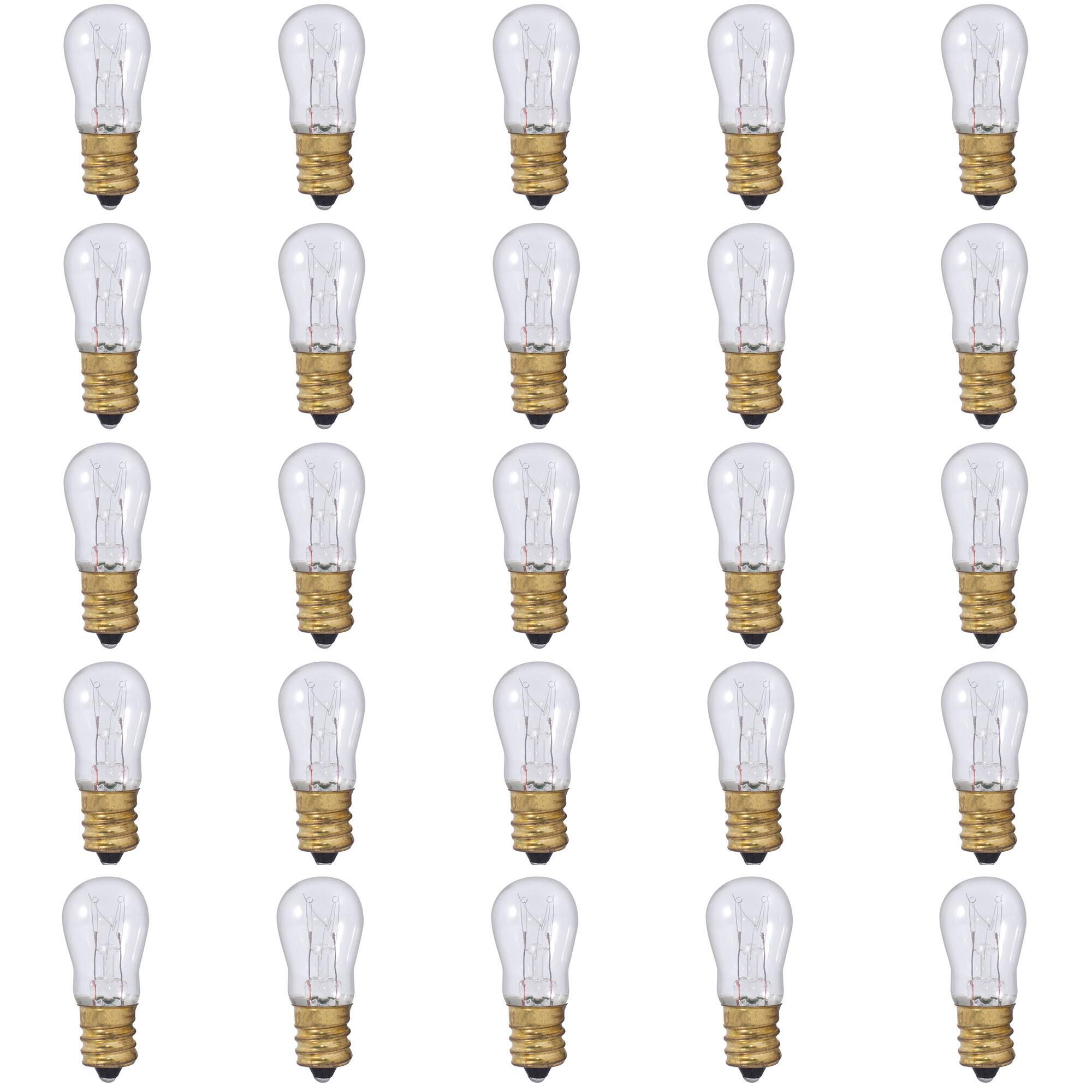 6 Watt 2700K S6 Incandescent Light Bulb,
