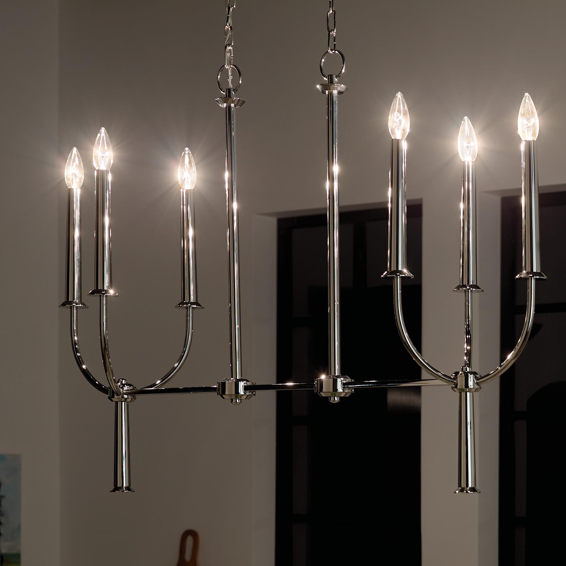 Shown in Polished Nickel finish