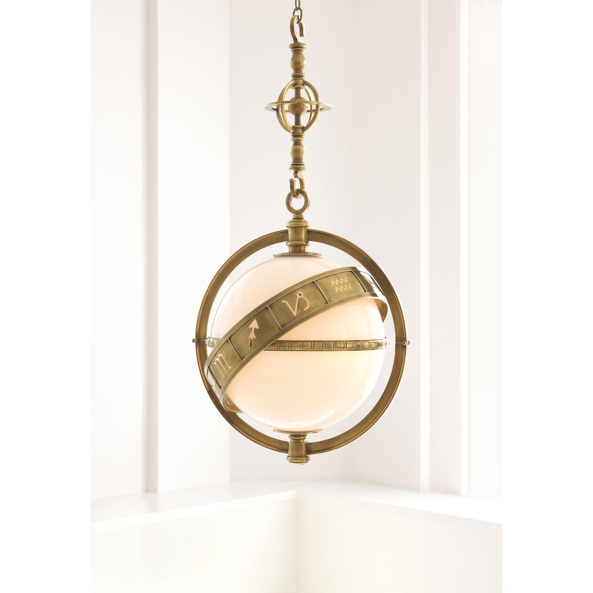 Chapman & Myers Zodiac 23 Inch Large Pendant by Visual Comfort Signature Collection