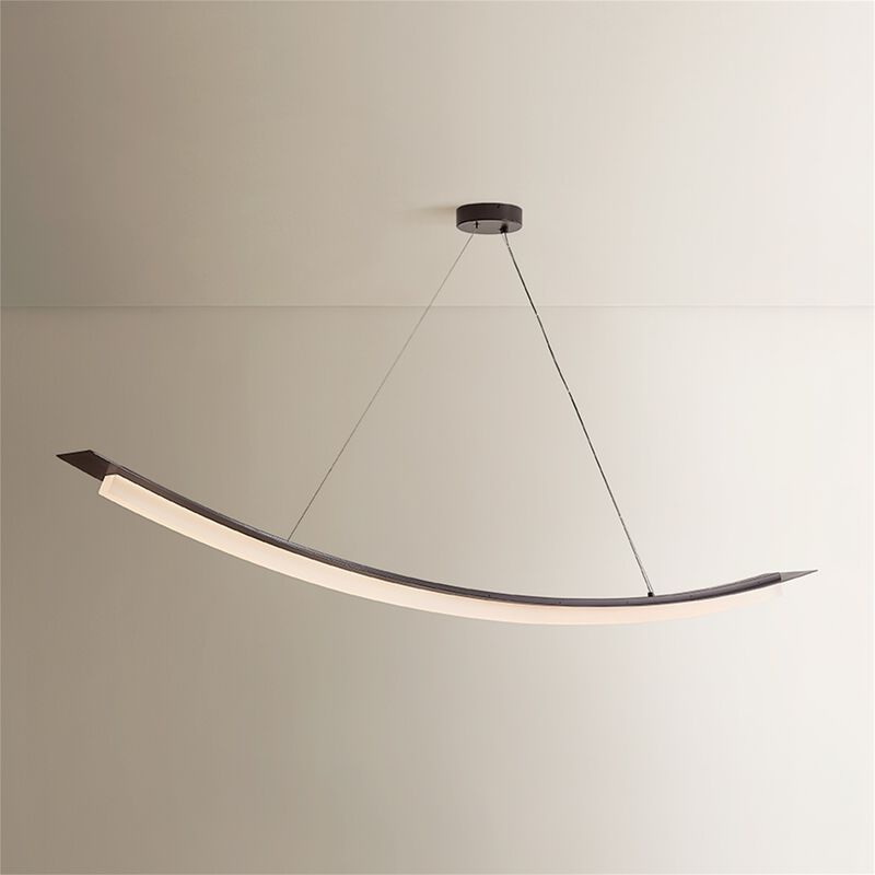 Kaguya 78 Inch Linear Chandelier by Sonneman
