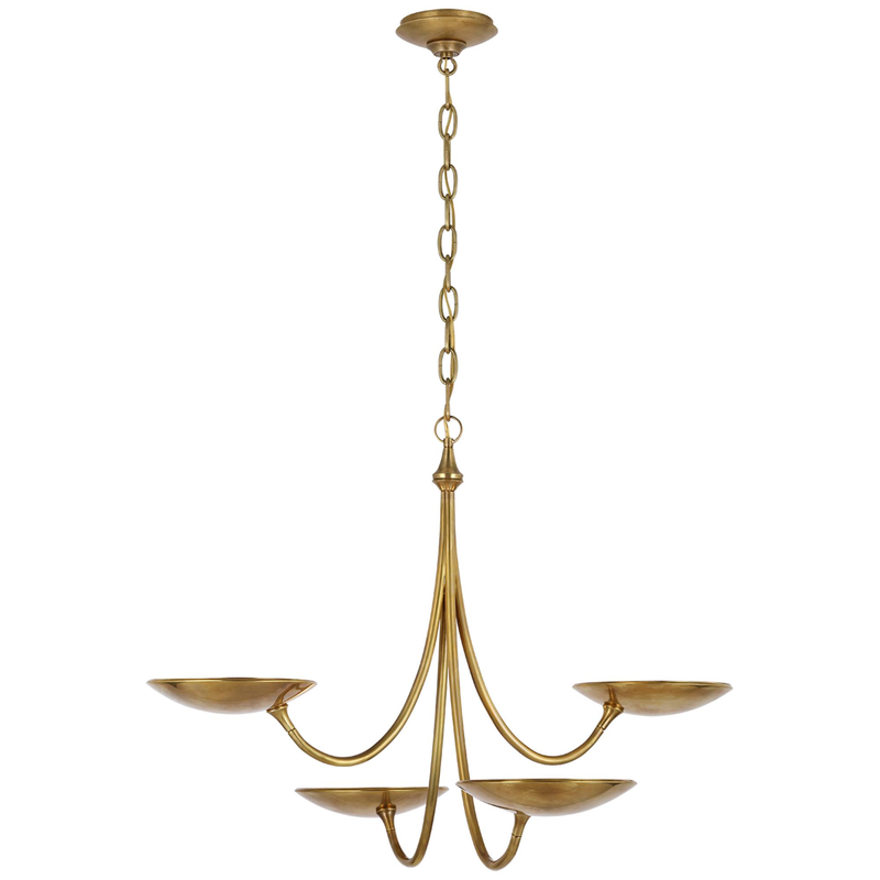 Thomas O'Brien Keira 29 Inch 4 Light LED Chandelier by Visual Comfort Signature Collection