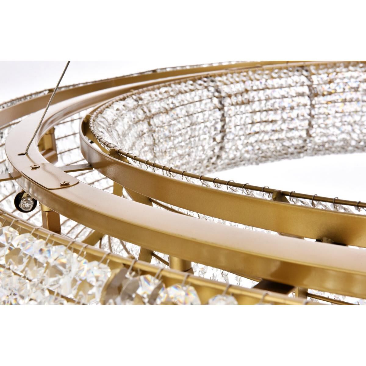 Paris 52 Inch 20 Light Chandelier by Elegant Lighting