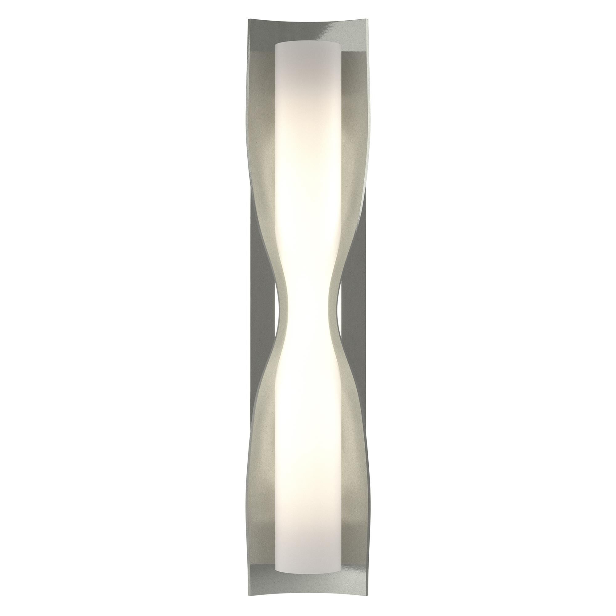 Shown in Sterling finish and Opal glass