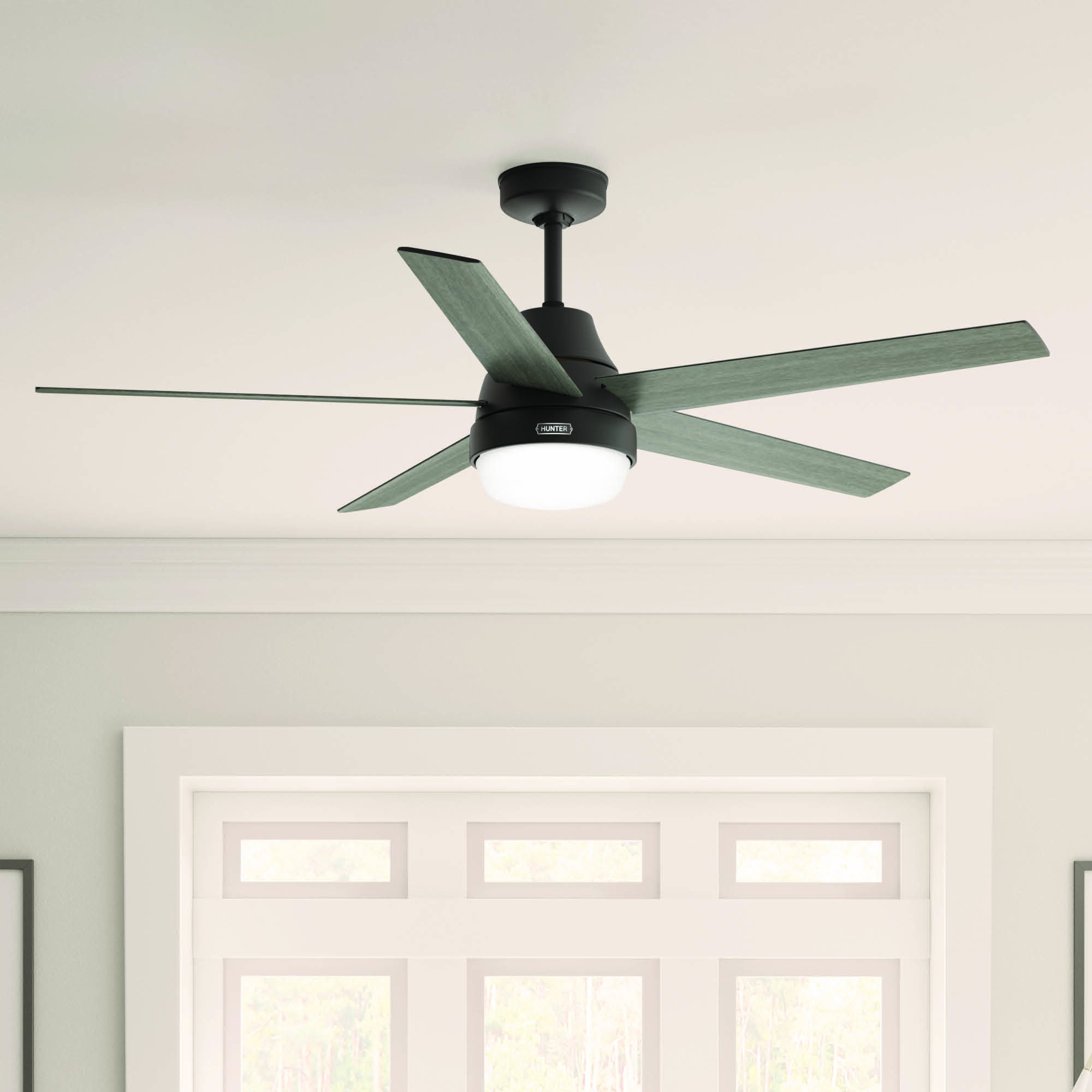 Aerodyne 60 Inch Ceiling Fan with Light Kit,