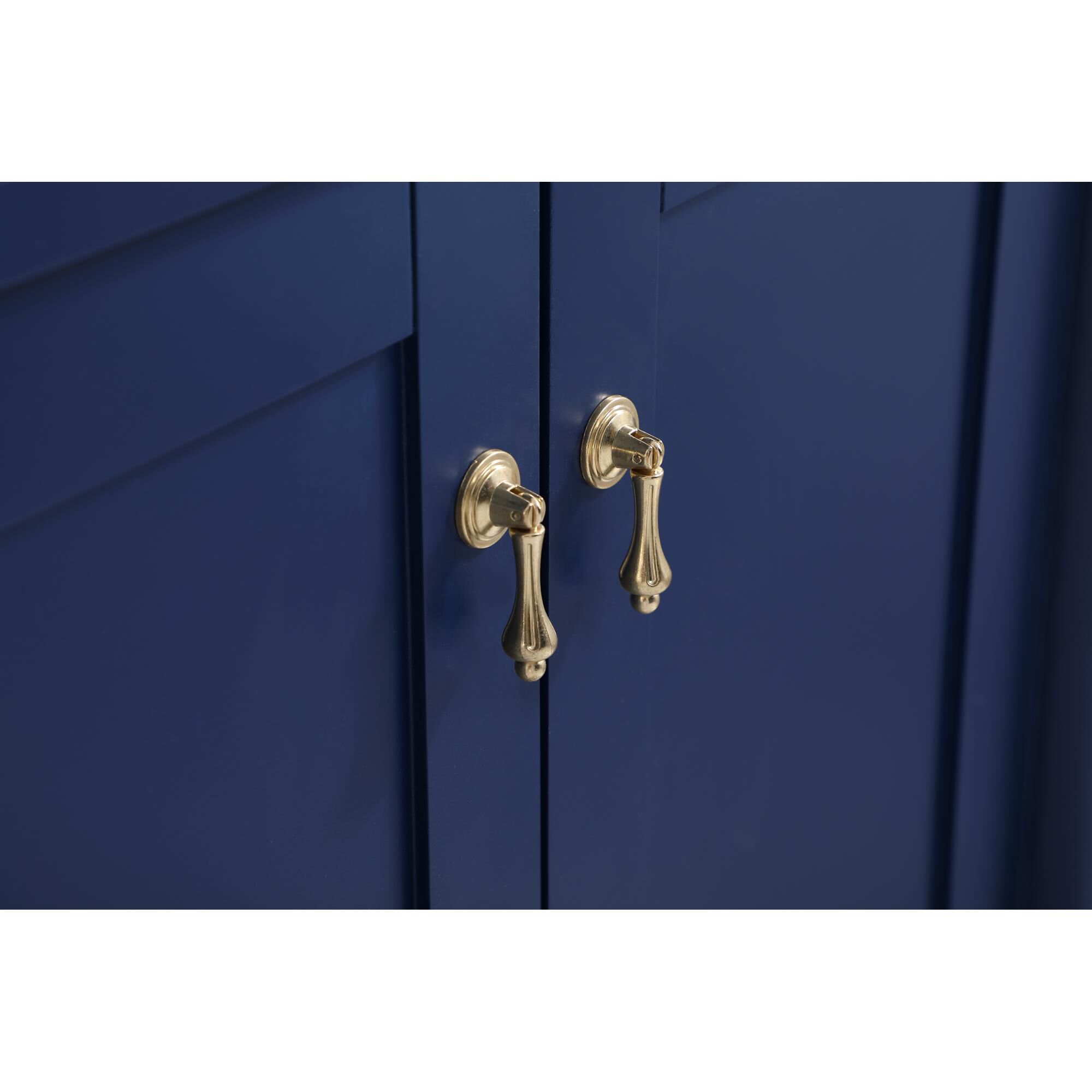 Shown in Blue finish