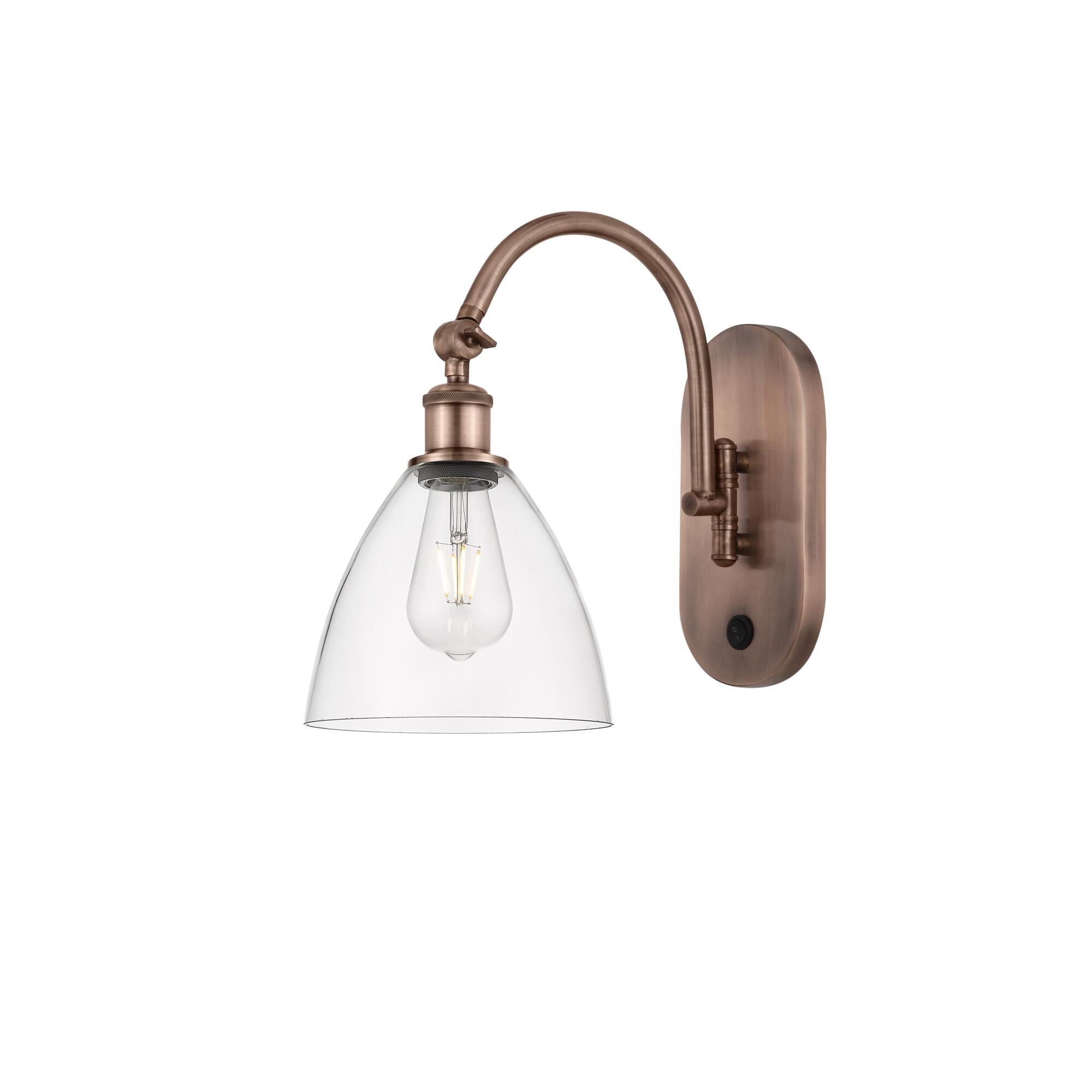 Bruno Marashlian Ballston Dome 8 Inch Wall Sconce by Innovations Lighting