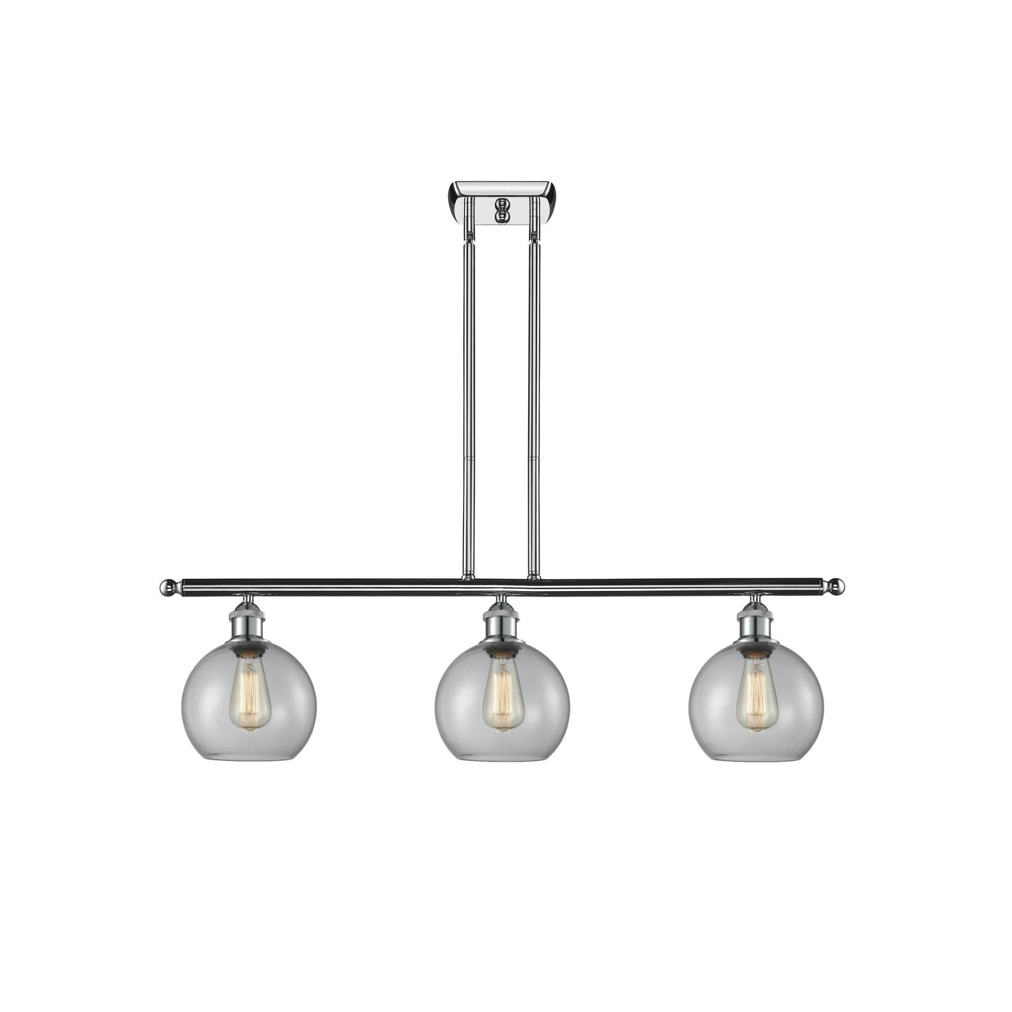Bruno Marashlian Athens 36 Inch 3 Light Linear Suspension Light by Innovations Lighting