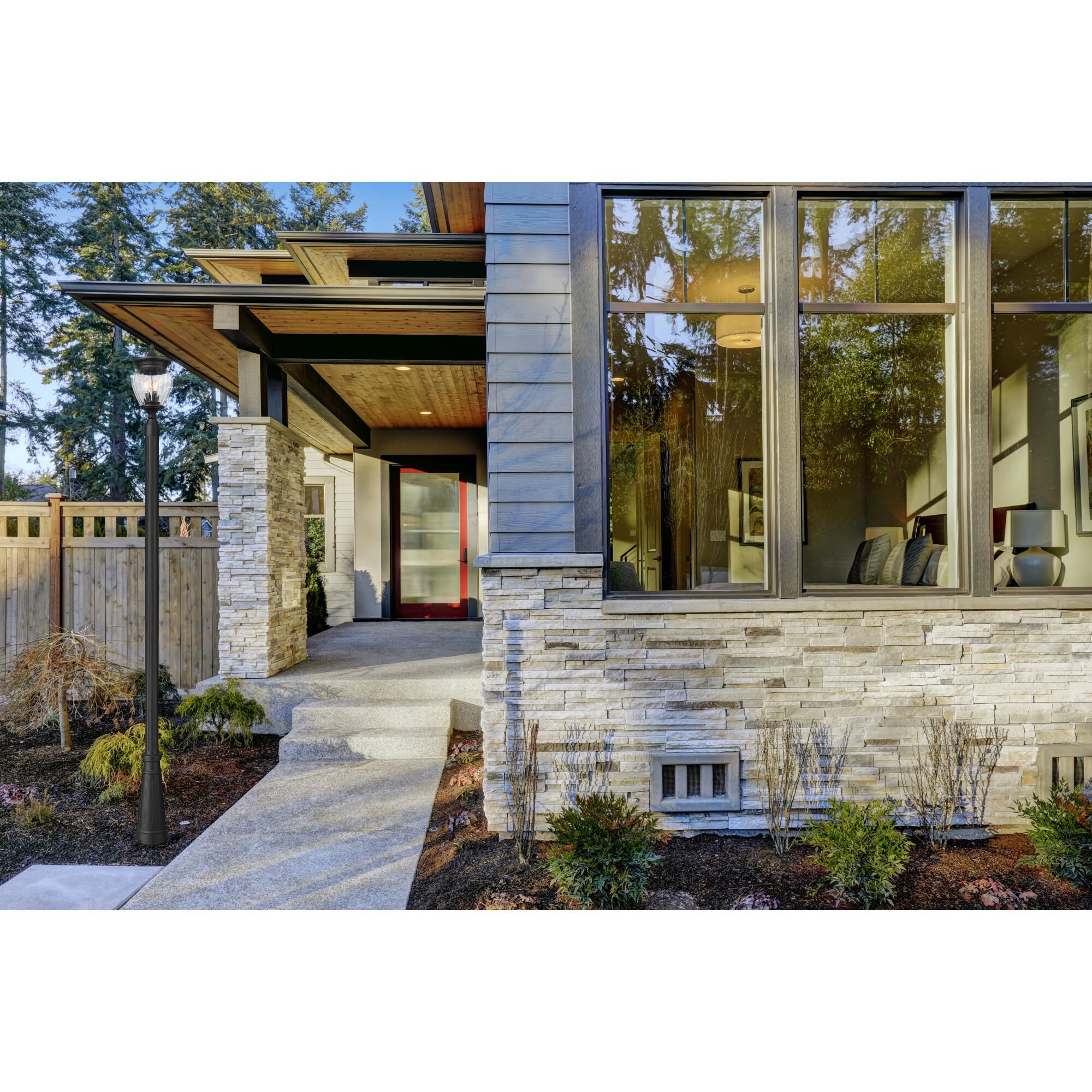 Shown in Black finish and Clear Ribbed glass and Clear Ribbed shade